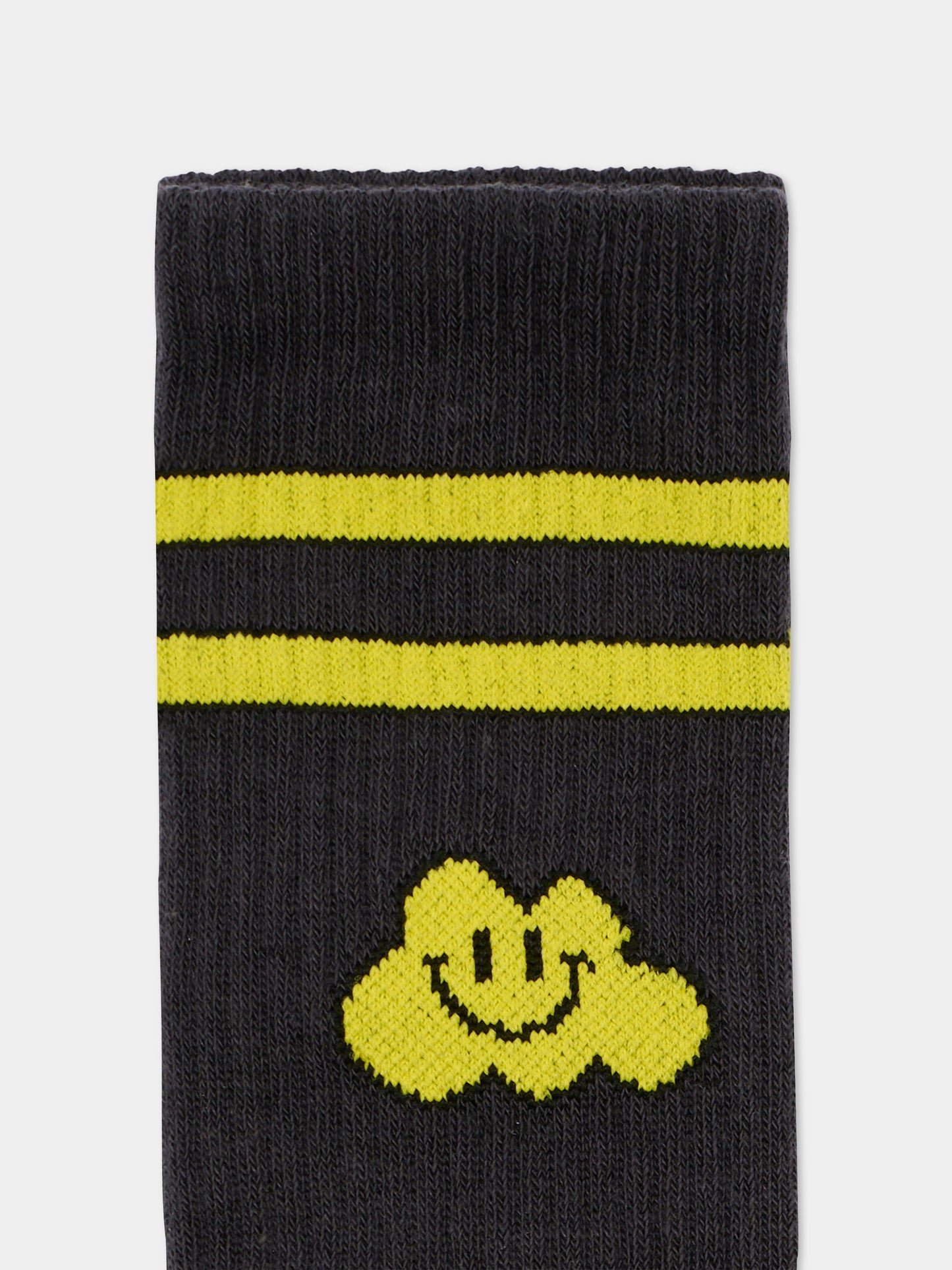 Calze nere per bambini con nuvola gialla,Ghayme,F5GAJUSO013 110