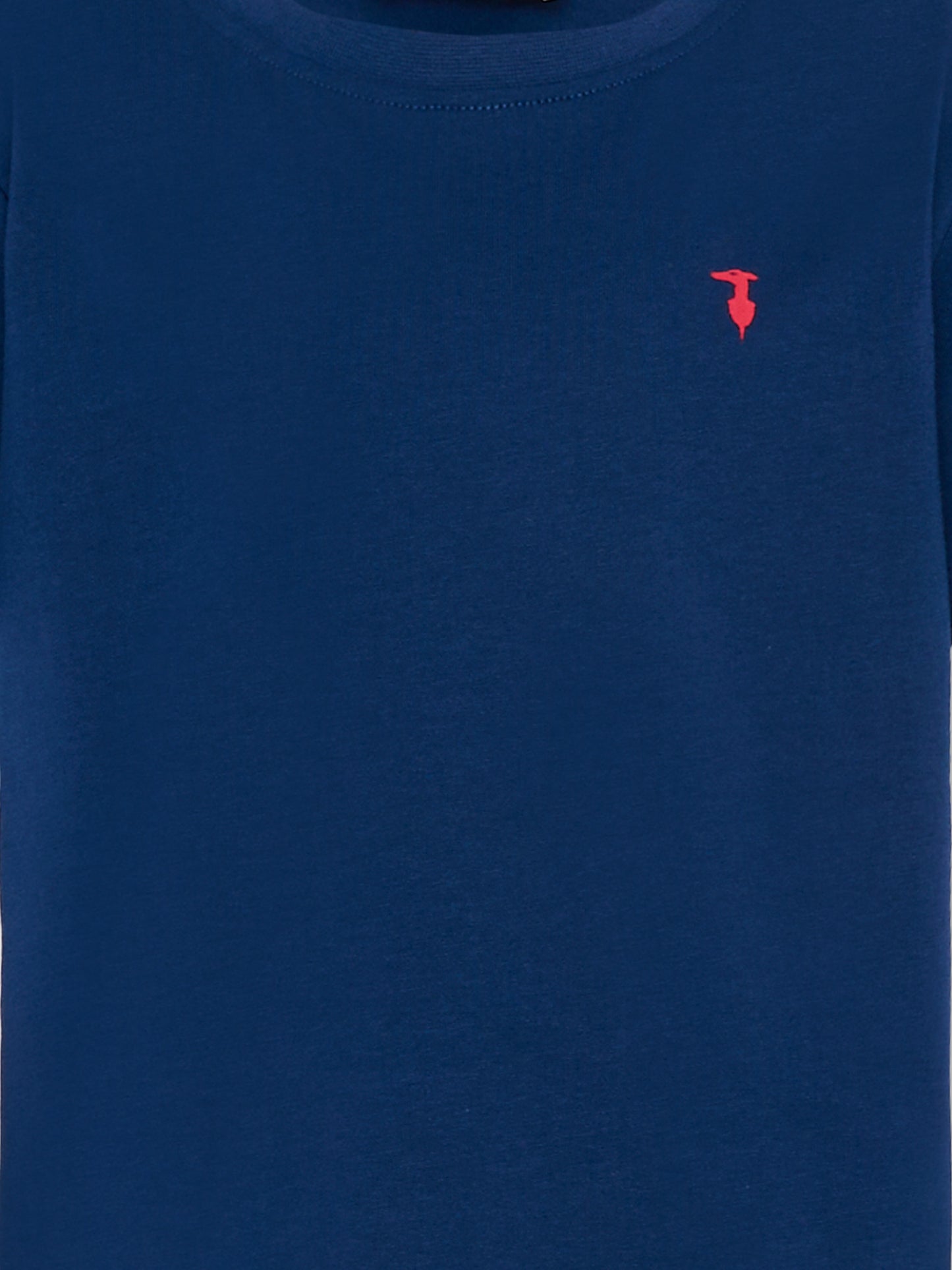 T-shirt blu per bambino con logo,Trussardi Junior,TBP26002TS BLUE ESTATE