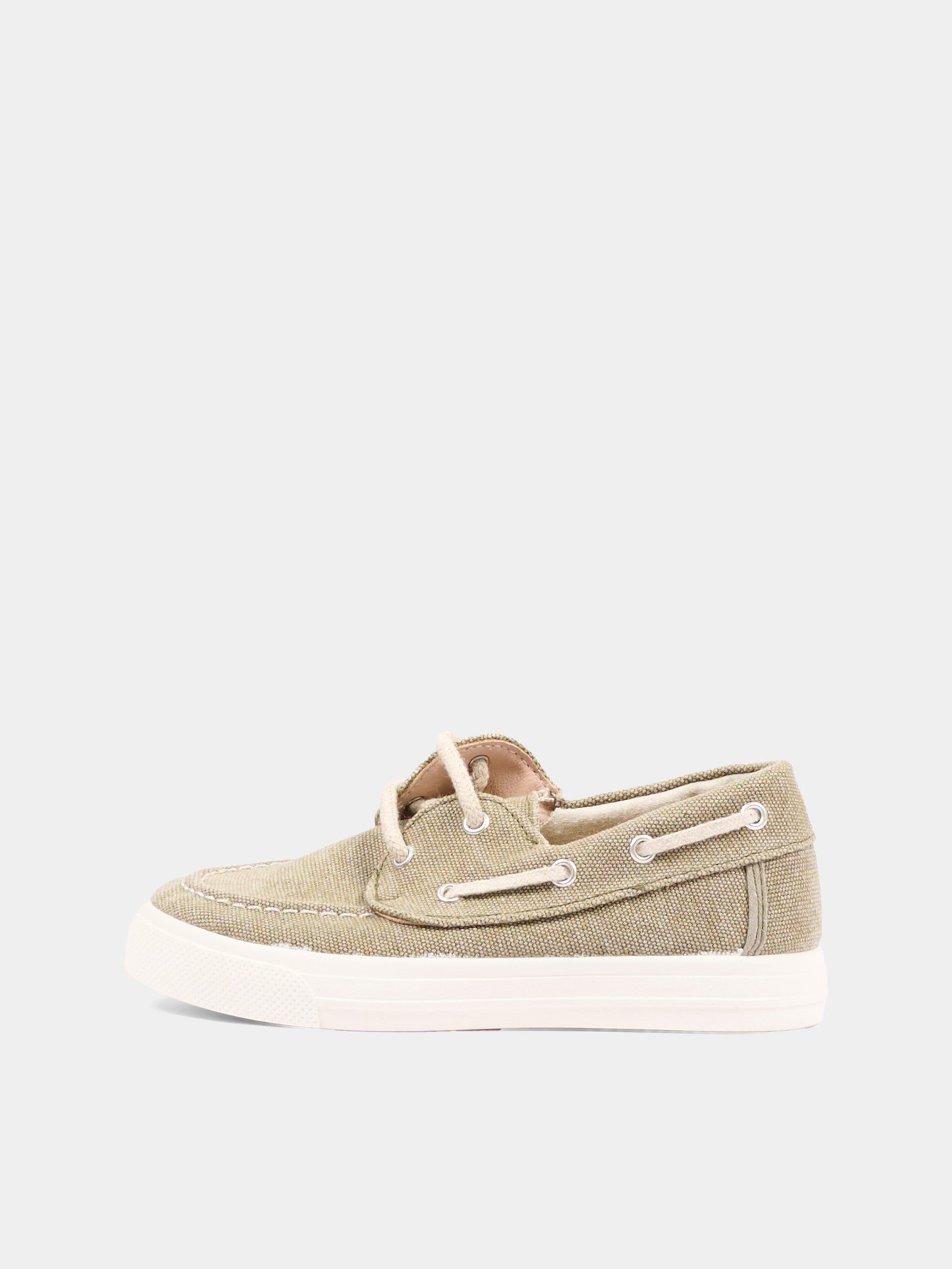 Mocassini verde per bambino,Pisamonas,1510 KAKI