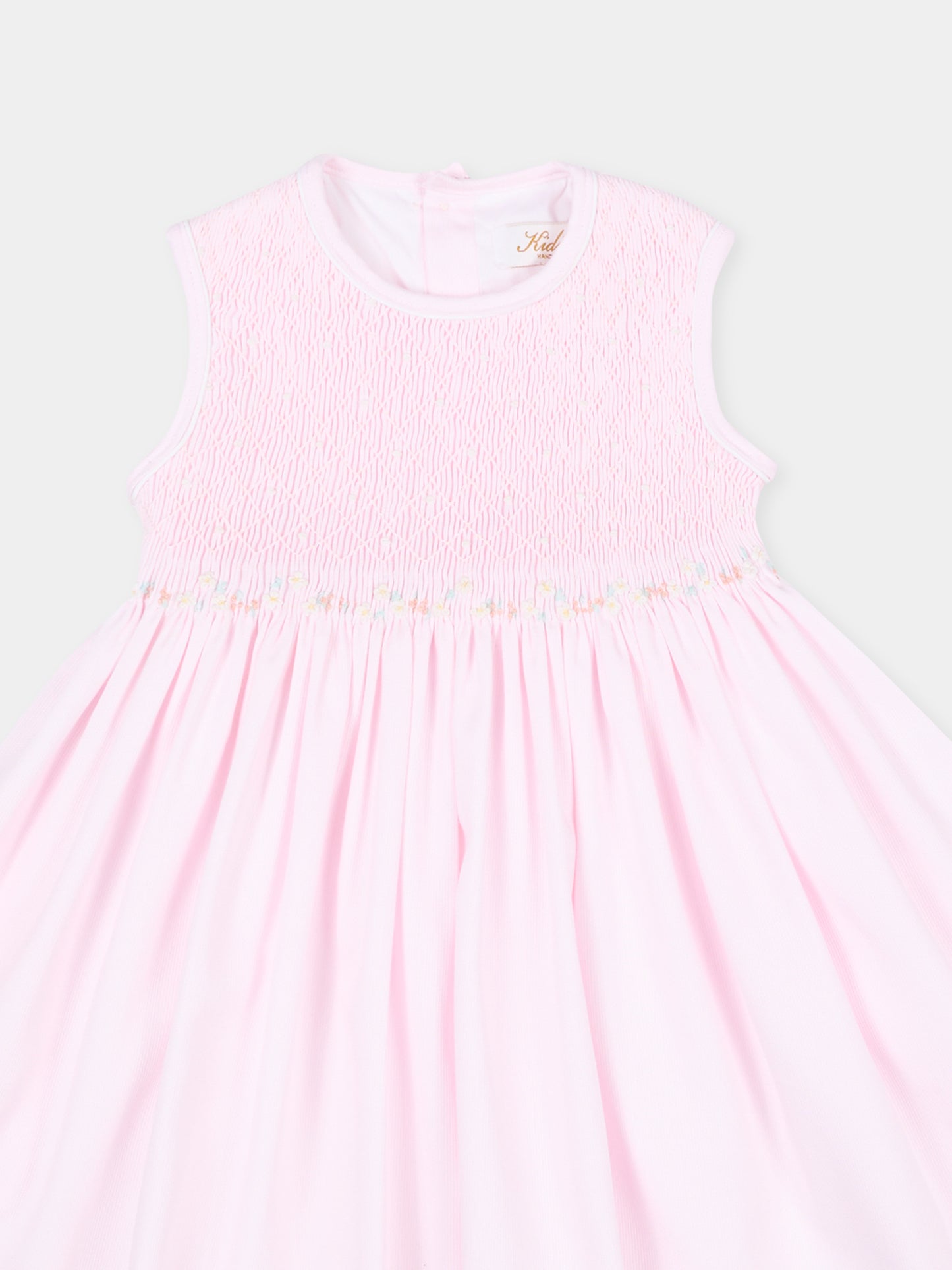 Vestito rosa Emma per bambina,Kidiwi Handmade,36151-TPQ03