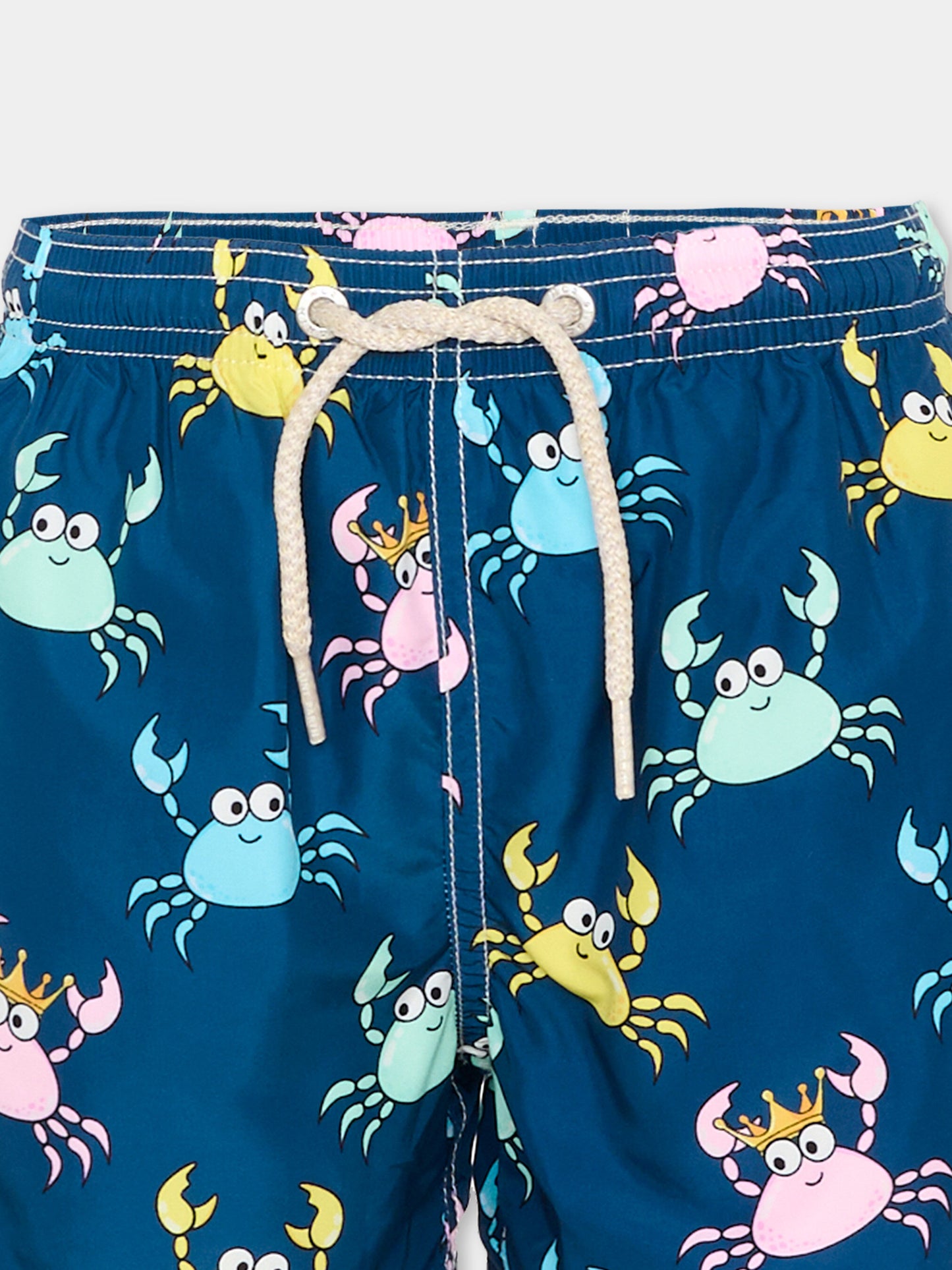 Boxer mare blu Jean Lighting per bambino,Mc2 Saint Barth,JEA0004 02051L