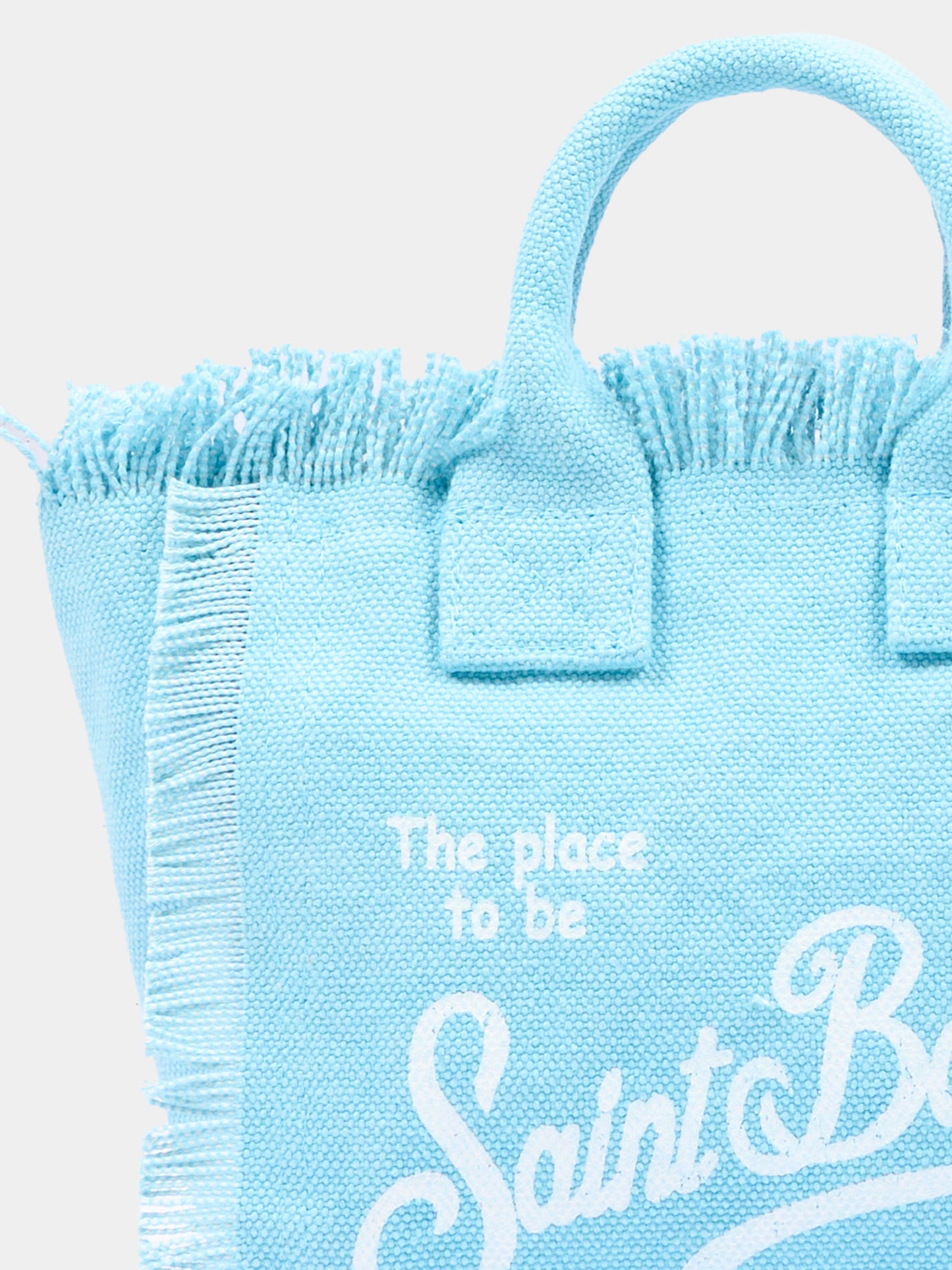 Borsa celeste Vanity Mini per bambina,Mc2 Saint Barth,VAMI001 00165L