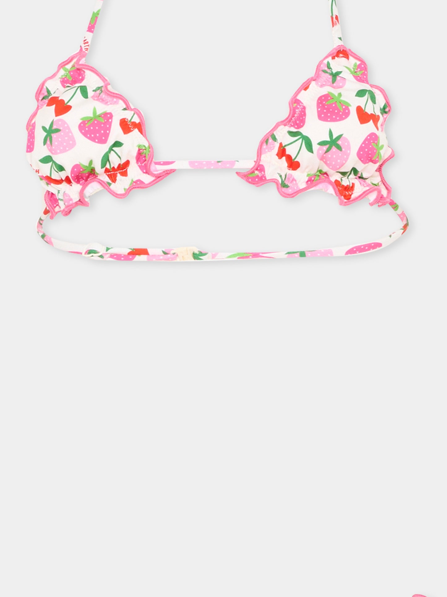 Slip e bikini bianco cris per bambina,Mc2 Saint Barth,CRIS001 00516L