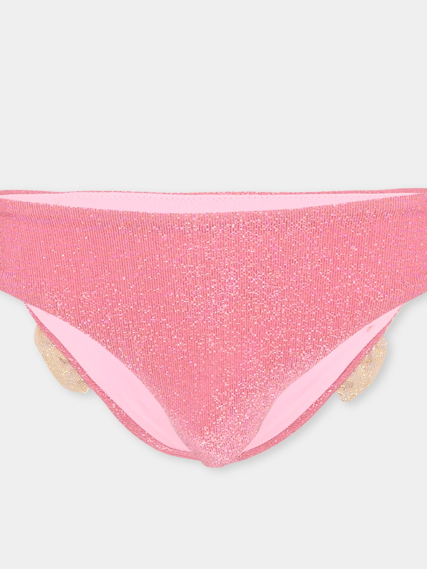 Slip bikini rosa madame per bambina,Mc2 Saint Barth,MAD0001 00064L