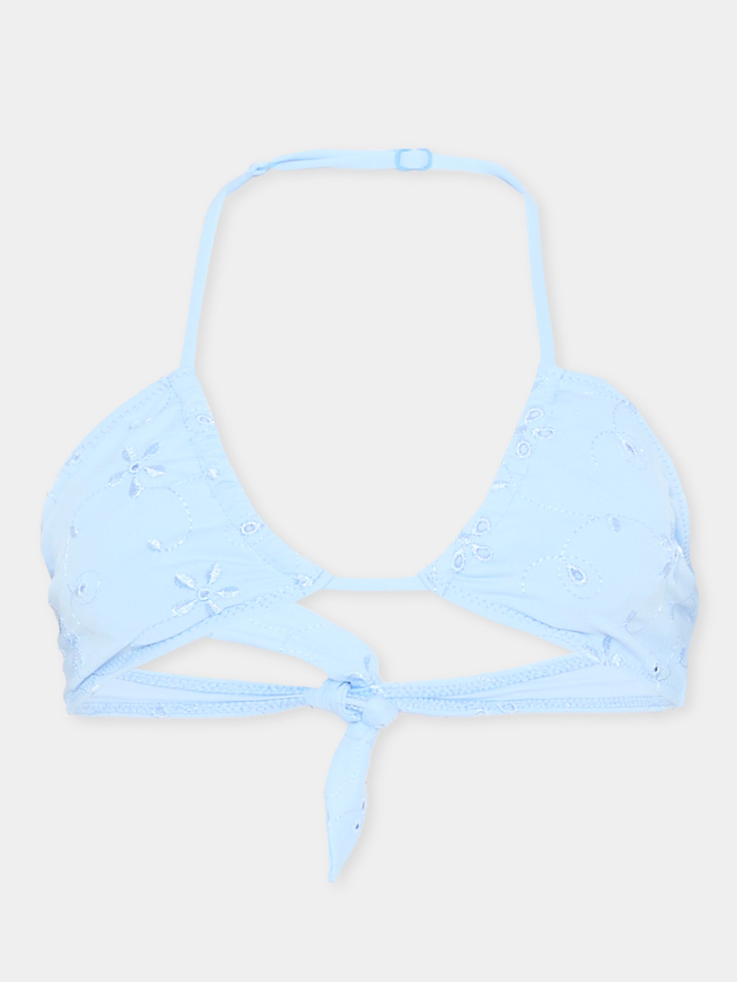 Slip e bikini azzurro aryanna per bambina,Mc2 Saint Barth,ARY00002 00054L