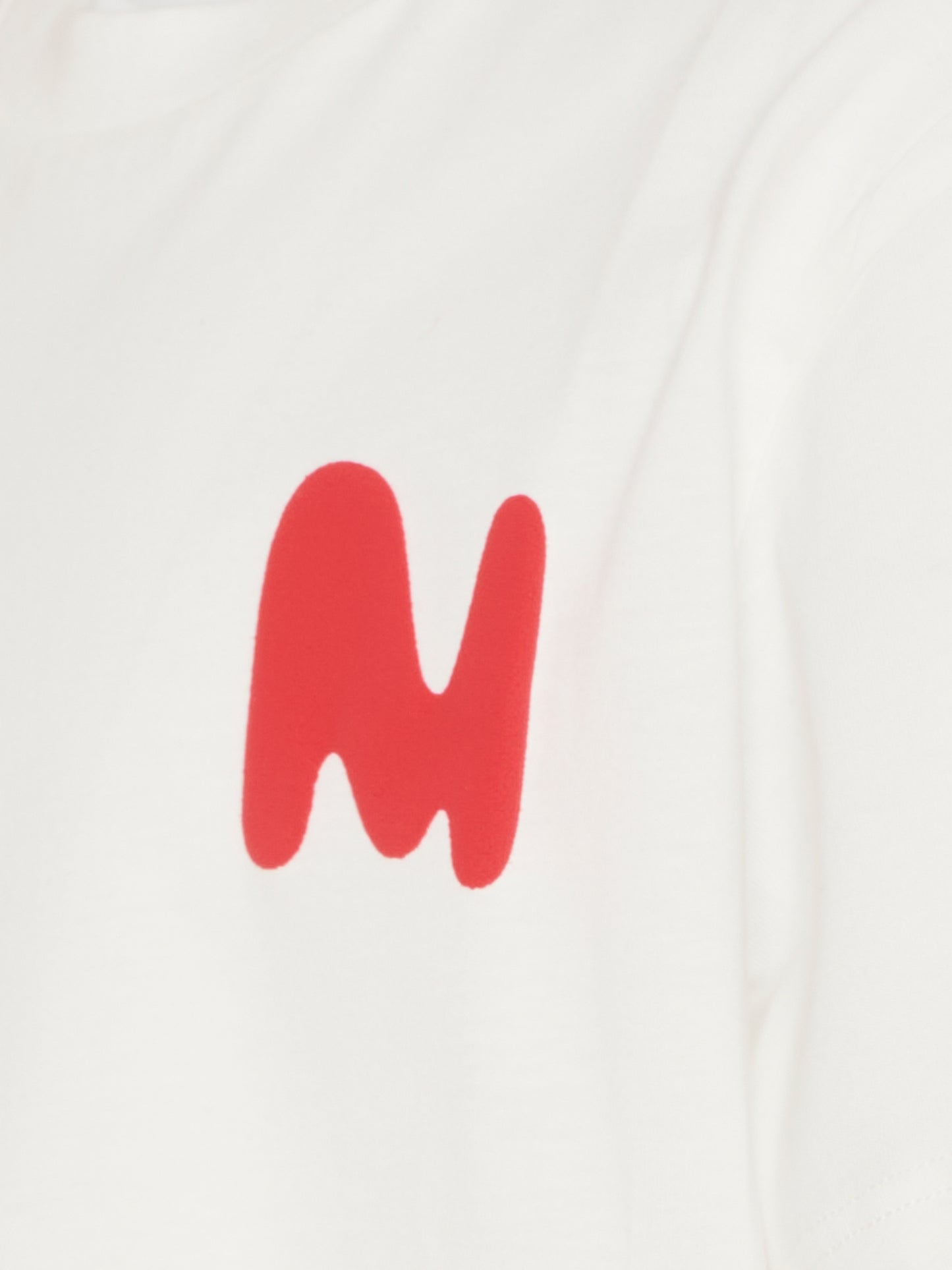 T-shirt bianca per bambino con logo,Msgm Kids,F5MSJBTH223 002