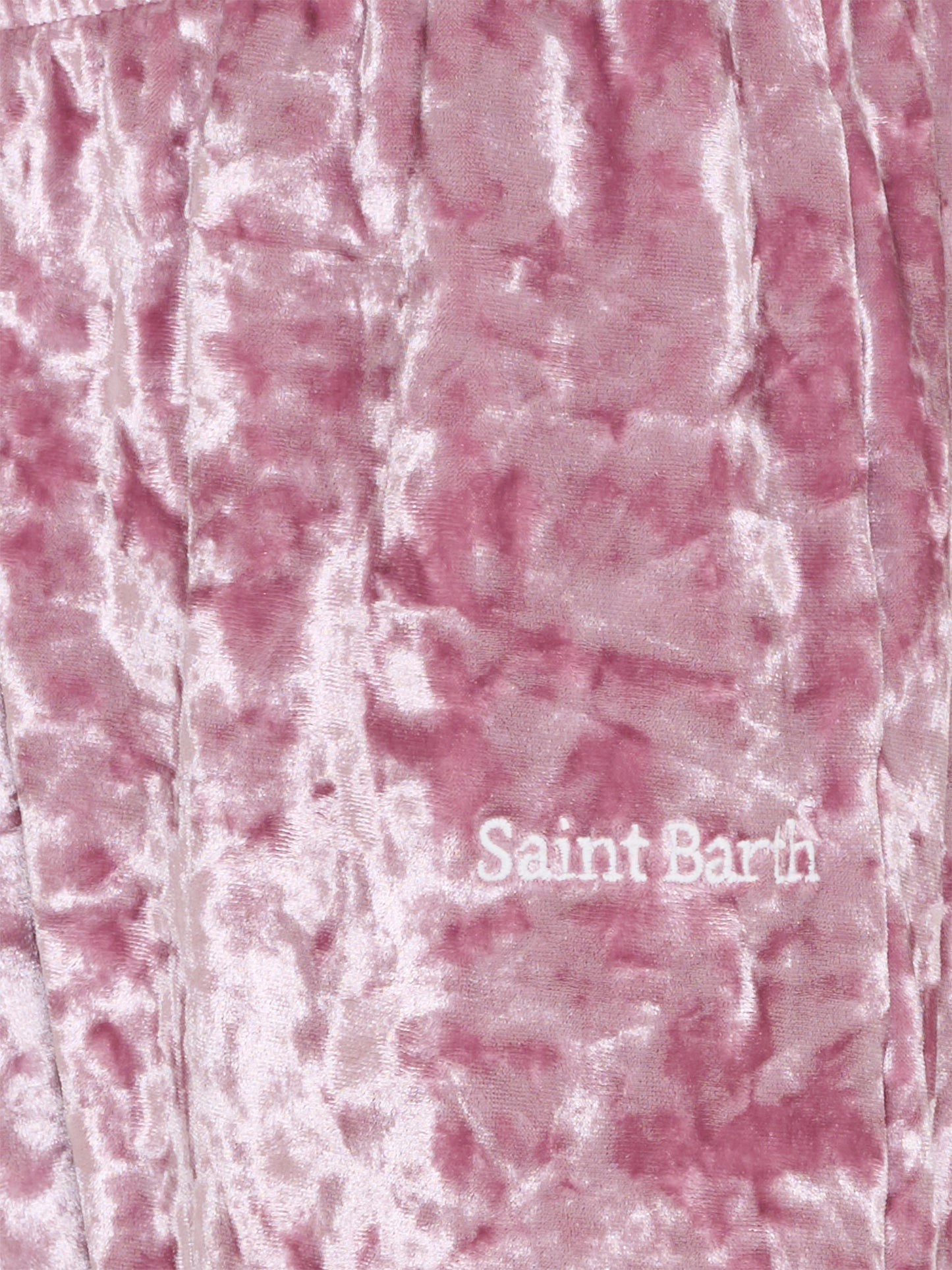 Pantaloni rosa per bambina con logo,Mc2 Saint Barth,ALC0001 00497G