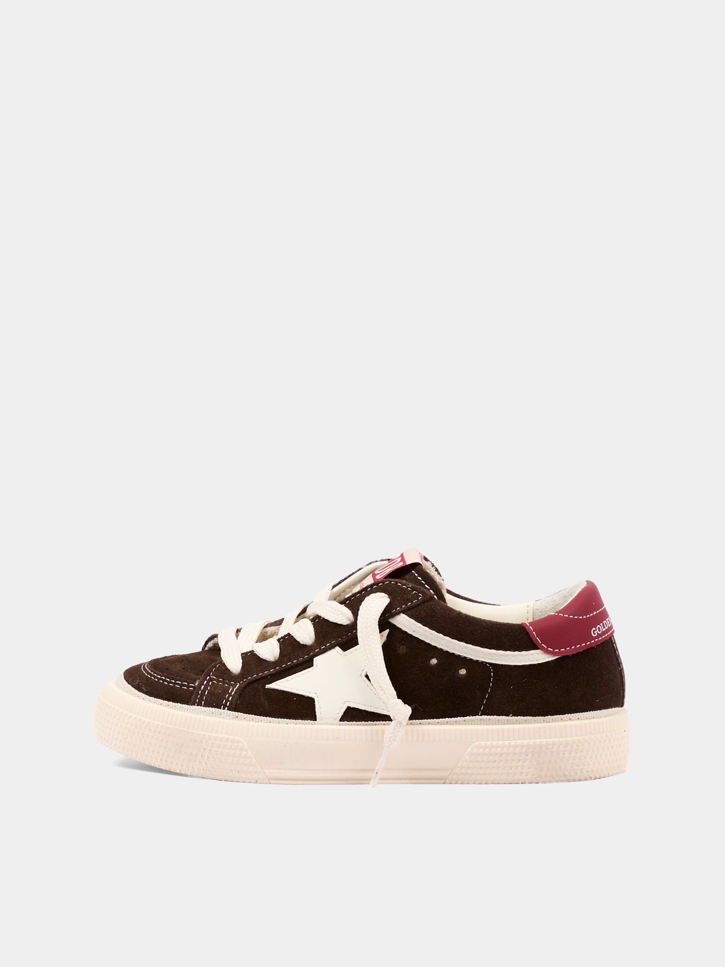Sneakers marroni May per bambini,Golden Goose,GJF00496 F008645 55773