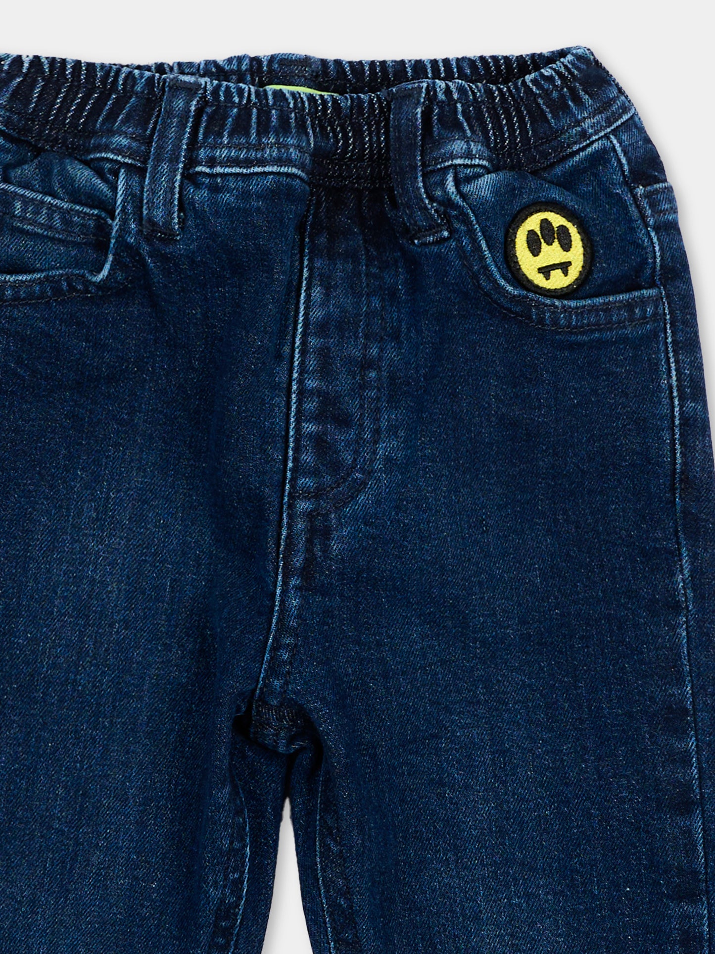 Jeans blu per neonati con smile,Barrow,F6BKUNDP193 062