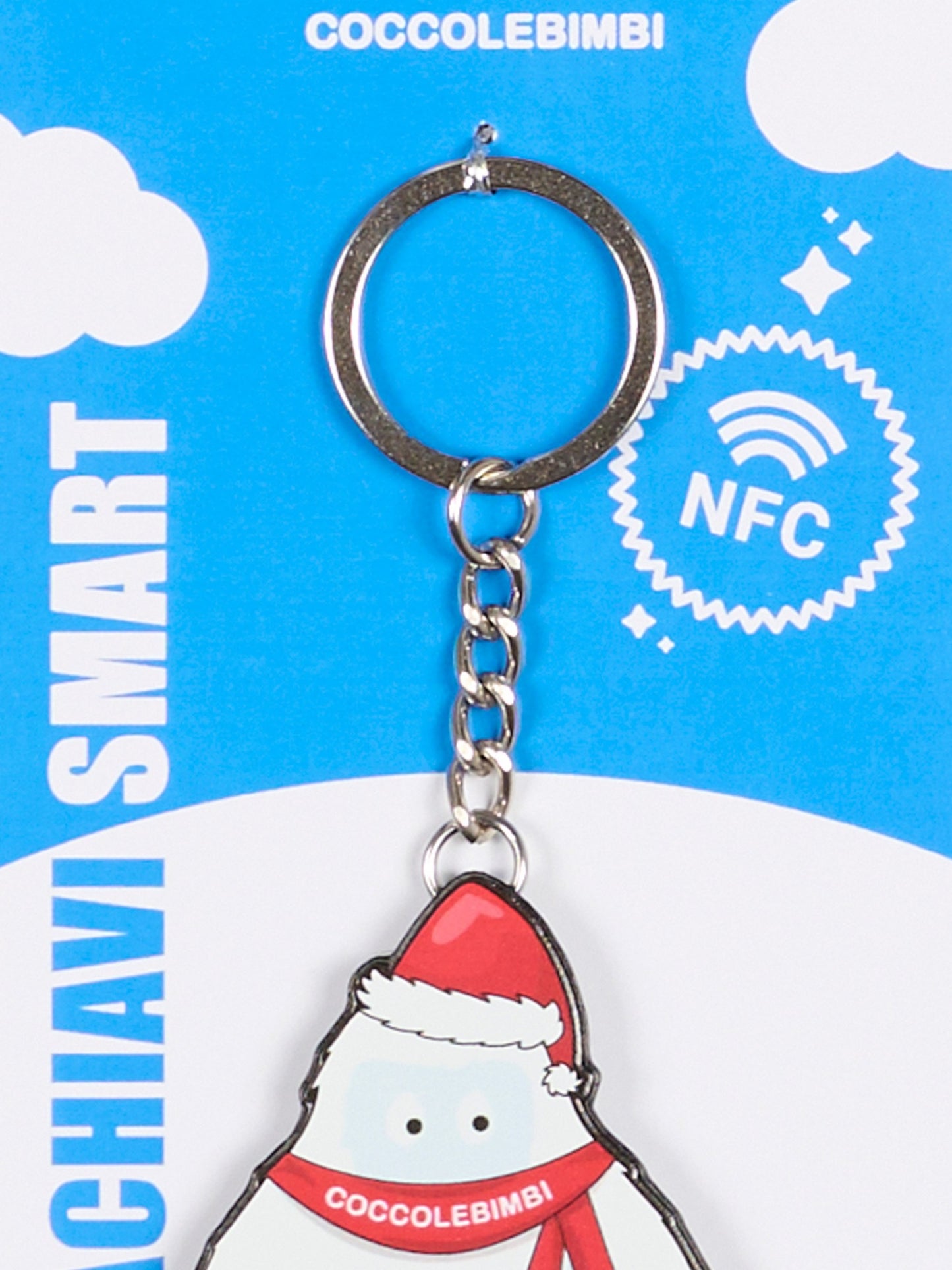 Portachiavi NFC Yeti per bambini,Coccolebimbi Limited,PORTACHIAVI NFC YETI PER BAMBINI