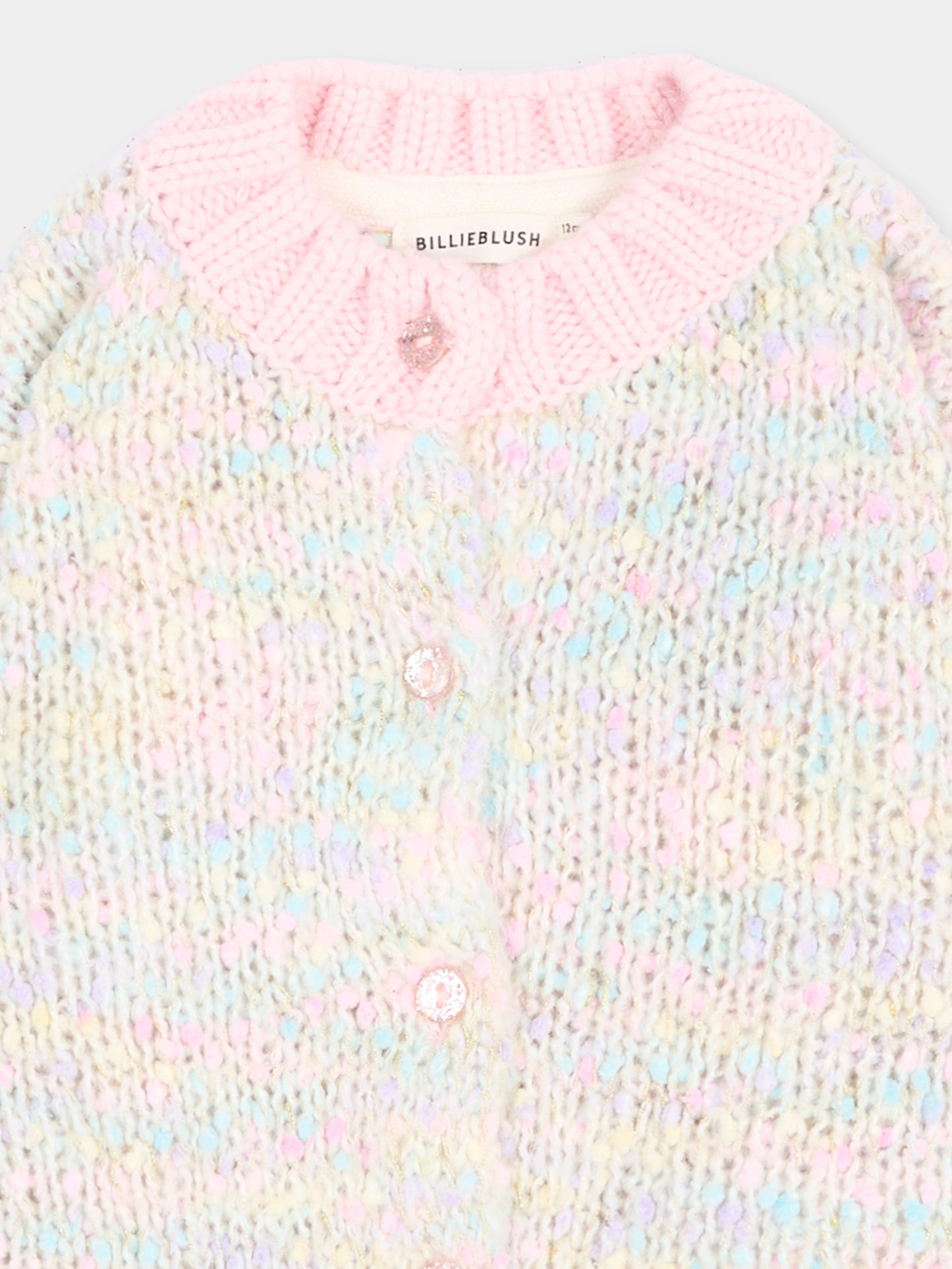 Cardigan multicolor per neonata,Billieblush,U22457 Z41