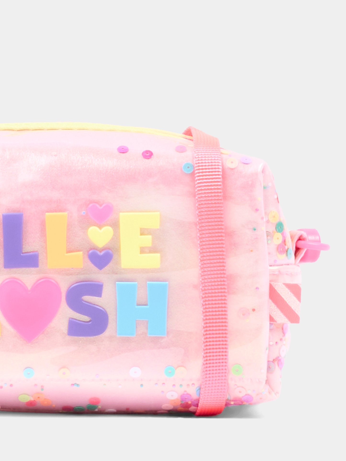 Pochette rosa per bambina con logo,Billieblush,U22528 47A