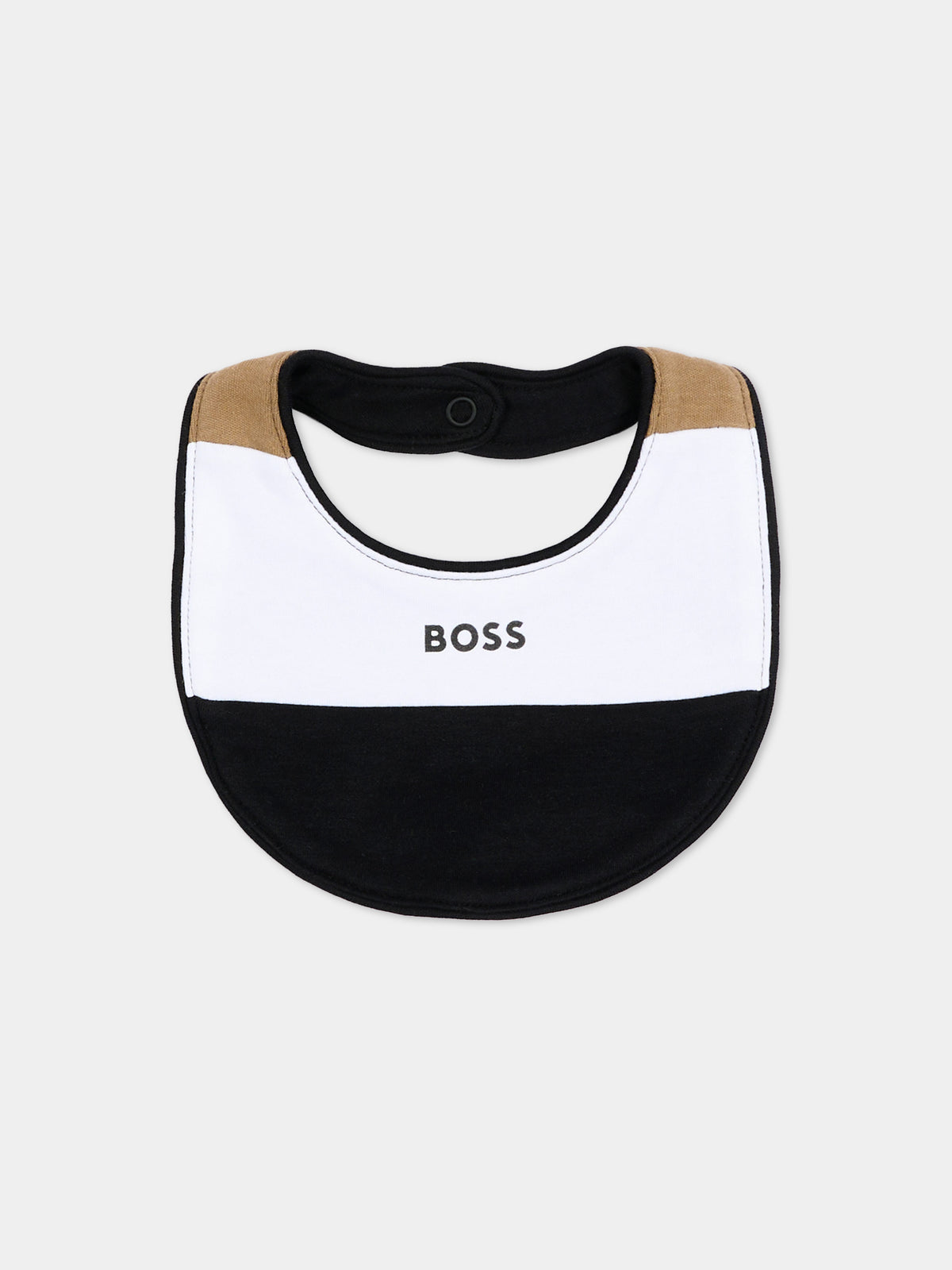 Set tutina bianco per neonato con logo,Boss,J53293 10P