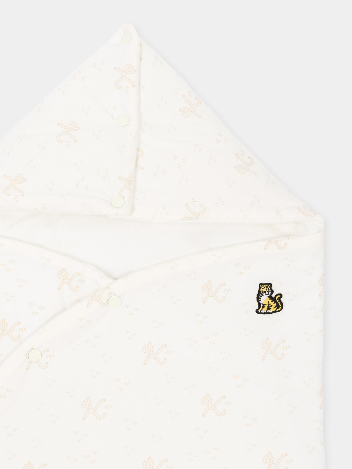 Sacco nanna avorio per neonati con tigre,Kenzo Kids,K62081 117