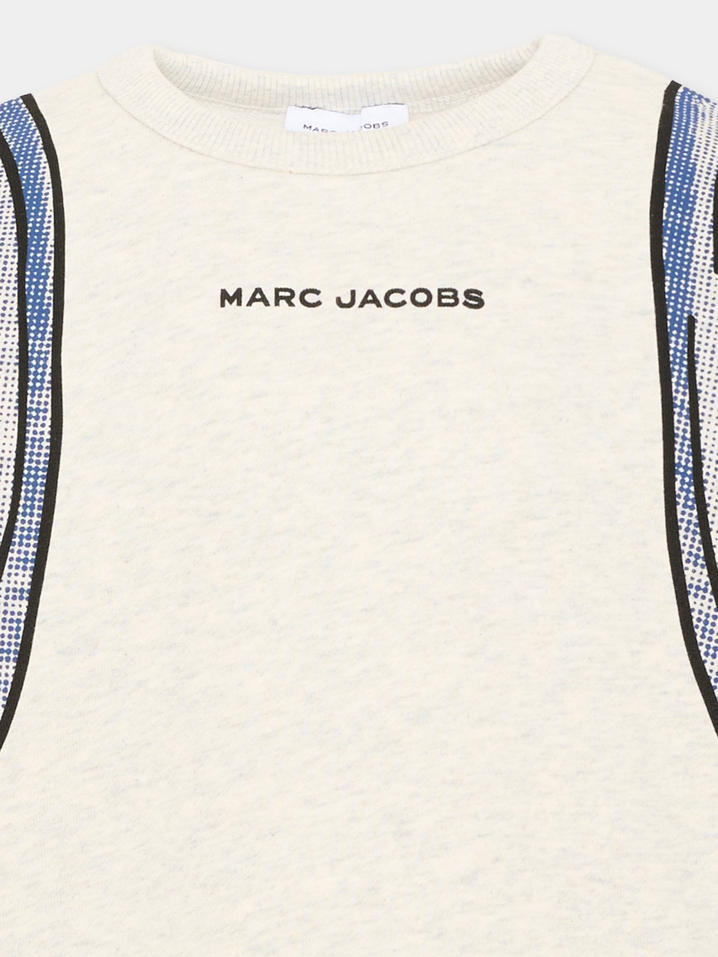 Felpa grigia per bambino con stampa,Marc Jacobs,W61036 A18