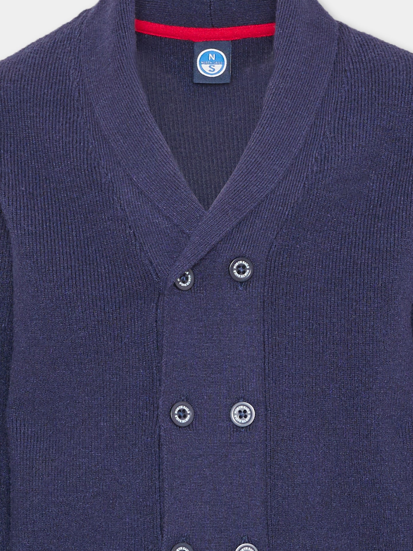 Cardigan blu per bambino doppiopetto,North Sails,NBA26008CD BLUE NAVY
