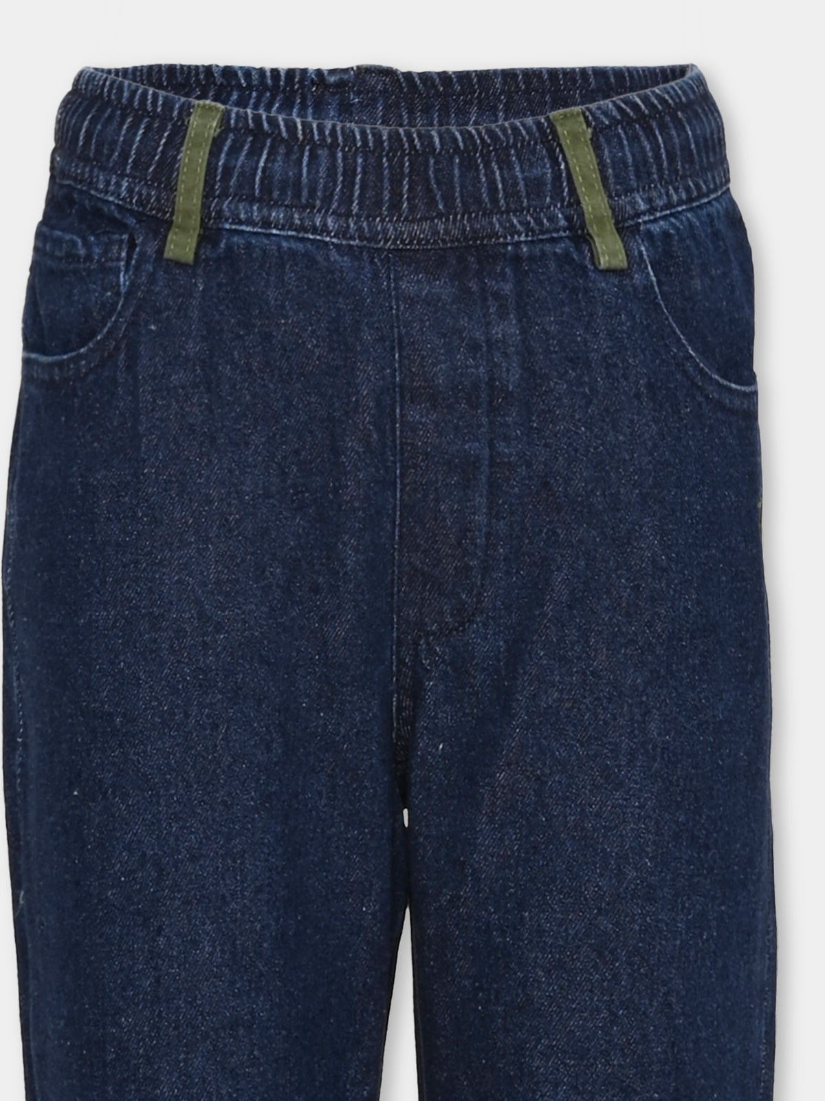 Jeans denim blu per bambino,Trussardi Junior,TIA26097JE D.BLUE_MED DENIM BLUE MEDIUM