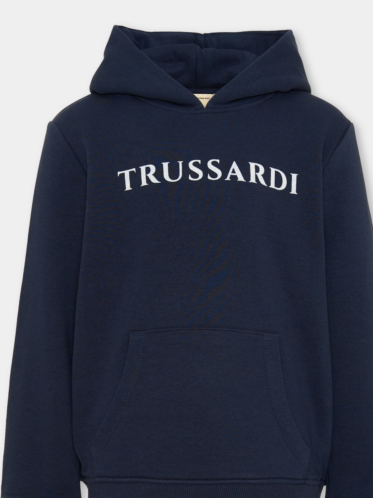 Completo sportivo lungo blu per bambino,Trussardi Junior,TBA26069CF BLUE_N/B.N BLUE NAVAL