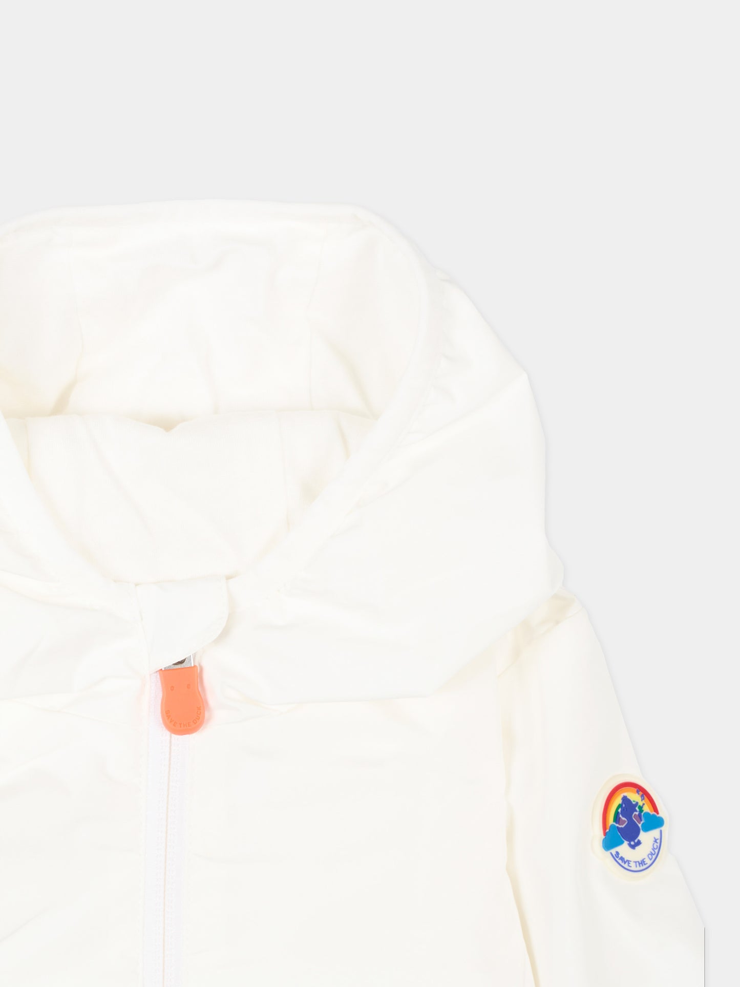 Giacca a vento avorio Coco per neonati,Save The Duck Kids,I30006X WIND20 00000