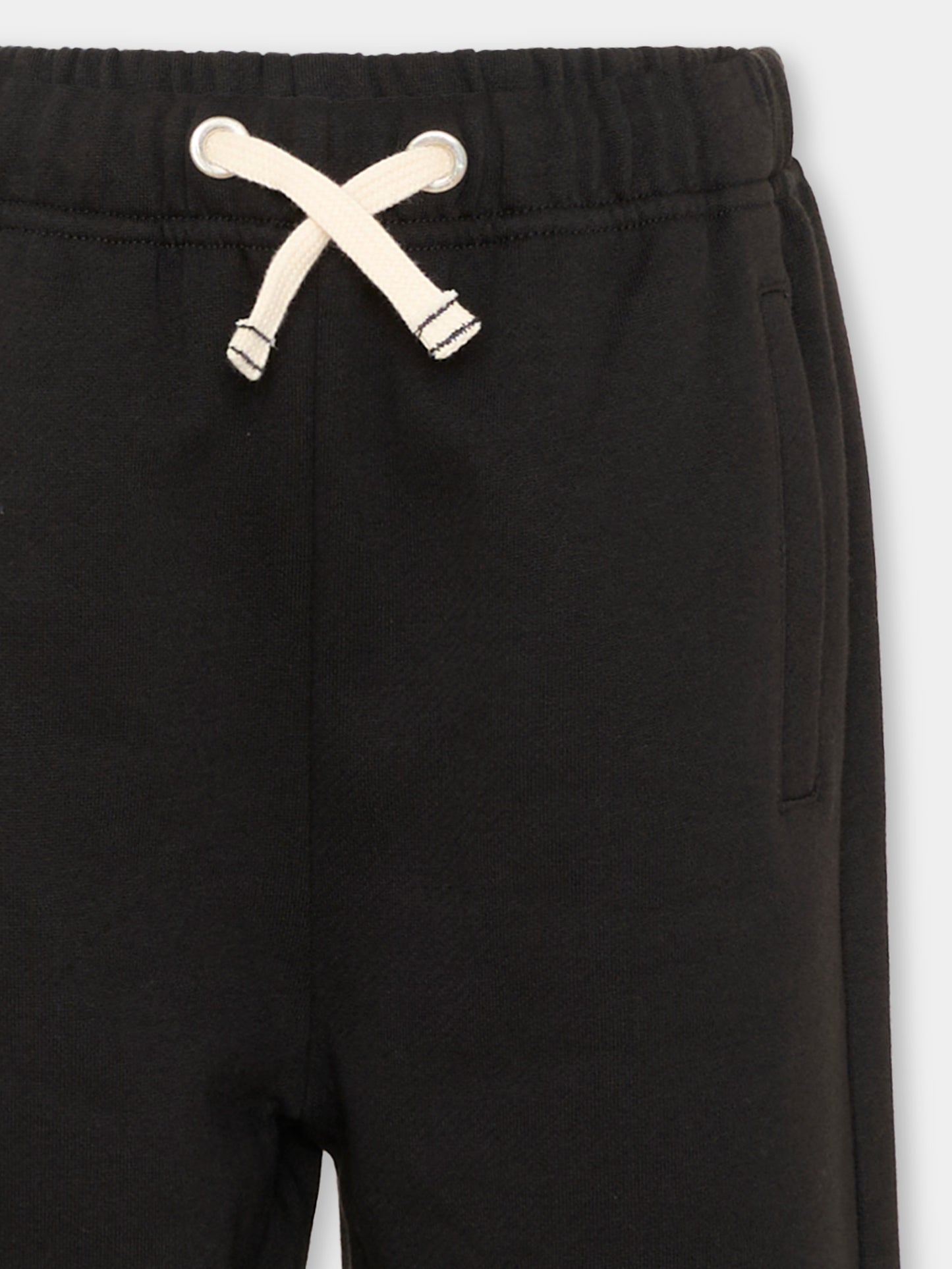 Pantalone nero per bambini con logo,Palm Angels,F6PAJBFP016 110