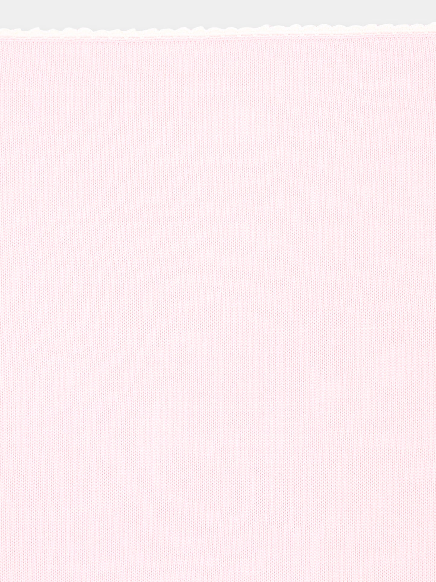 Copertina rosa per neonata in maglia,Little Bear,4000 CIPRIA/LATTE