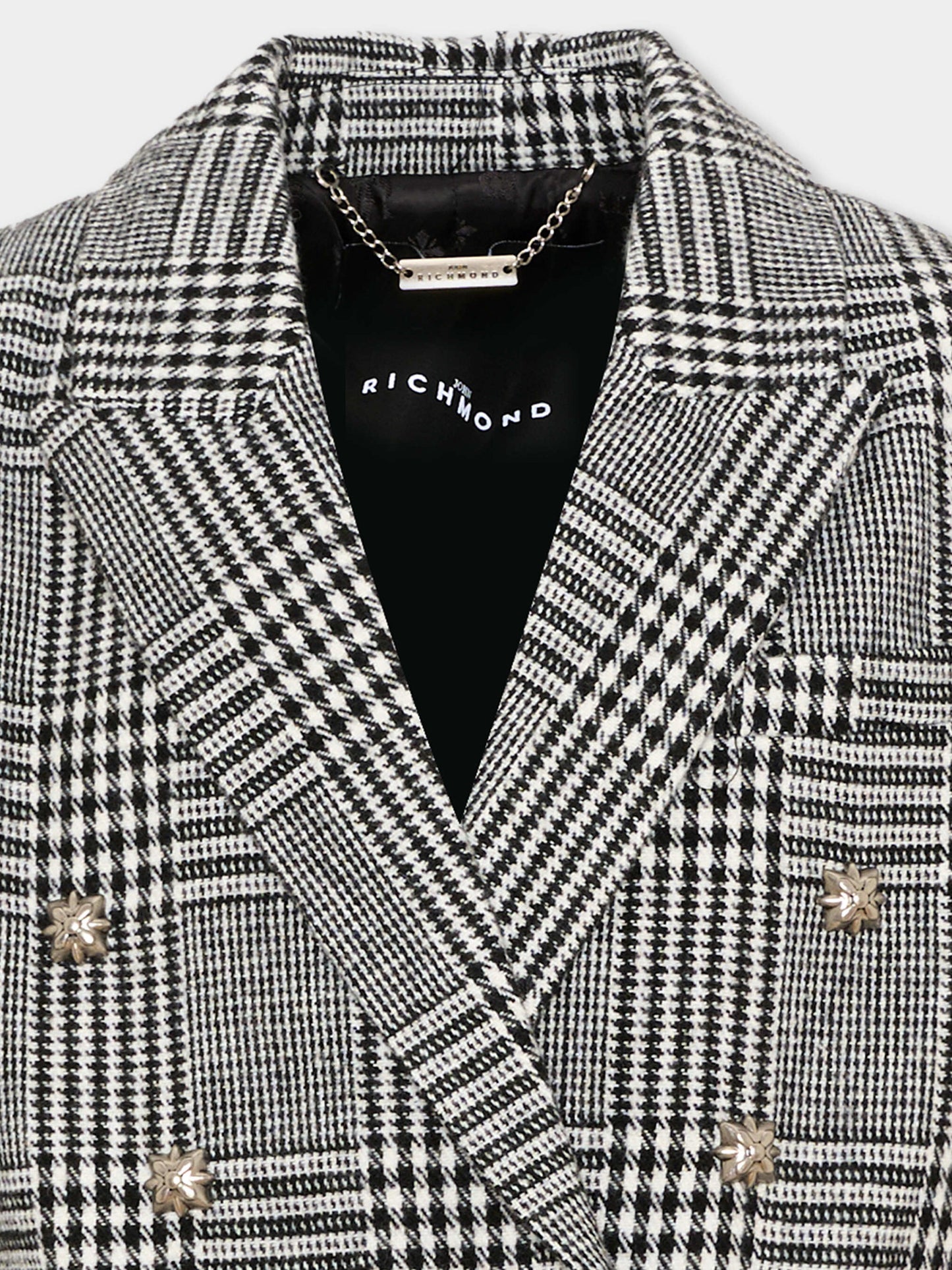 Giacca grigia tweed per bambina,Richmond,RGA26072GC TWEED TWEED