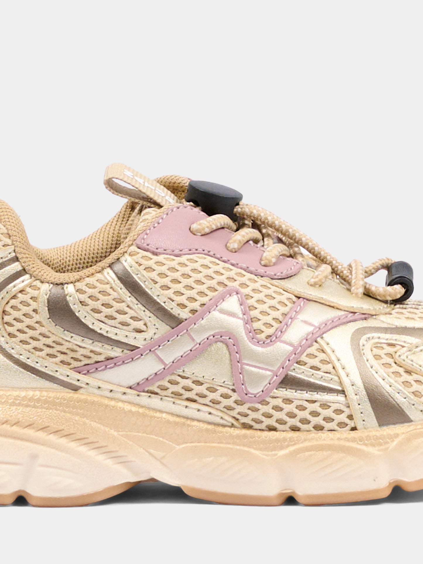 Sneakers beige per bambina,Naturino,001 2019091 09 1Q83