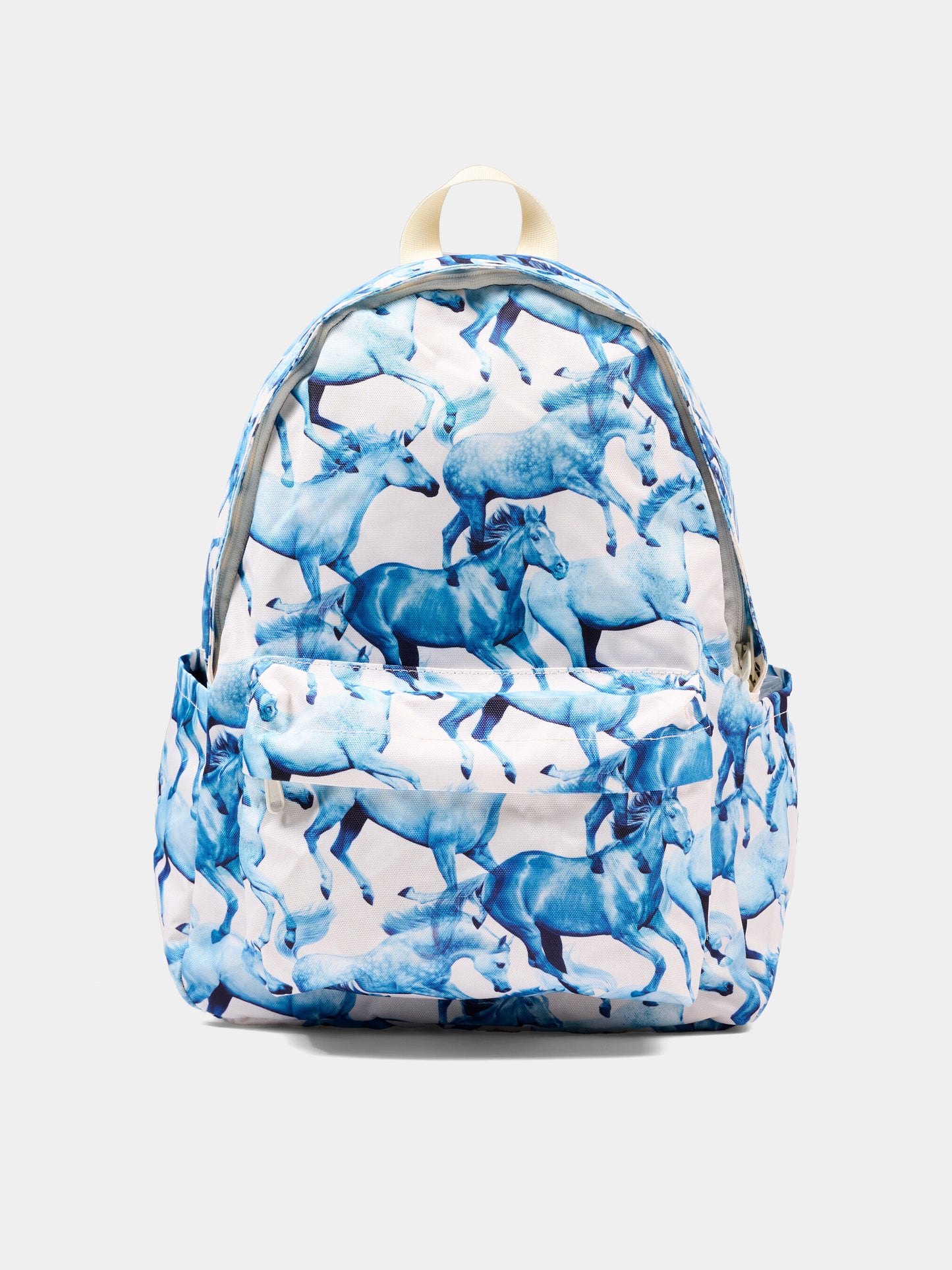 Zaino avorio con cavalli per bambina