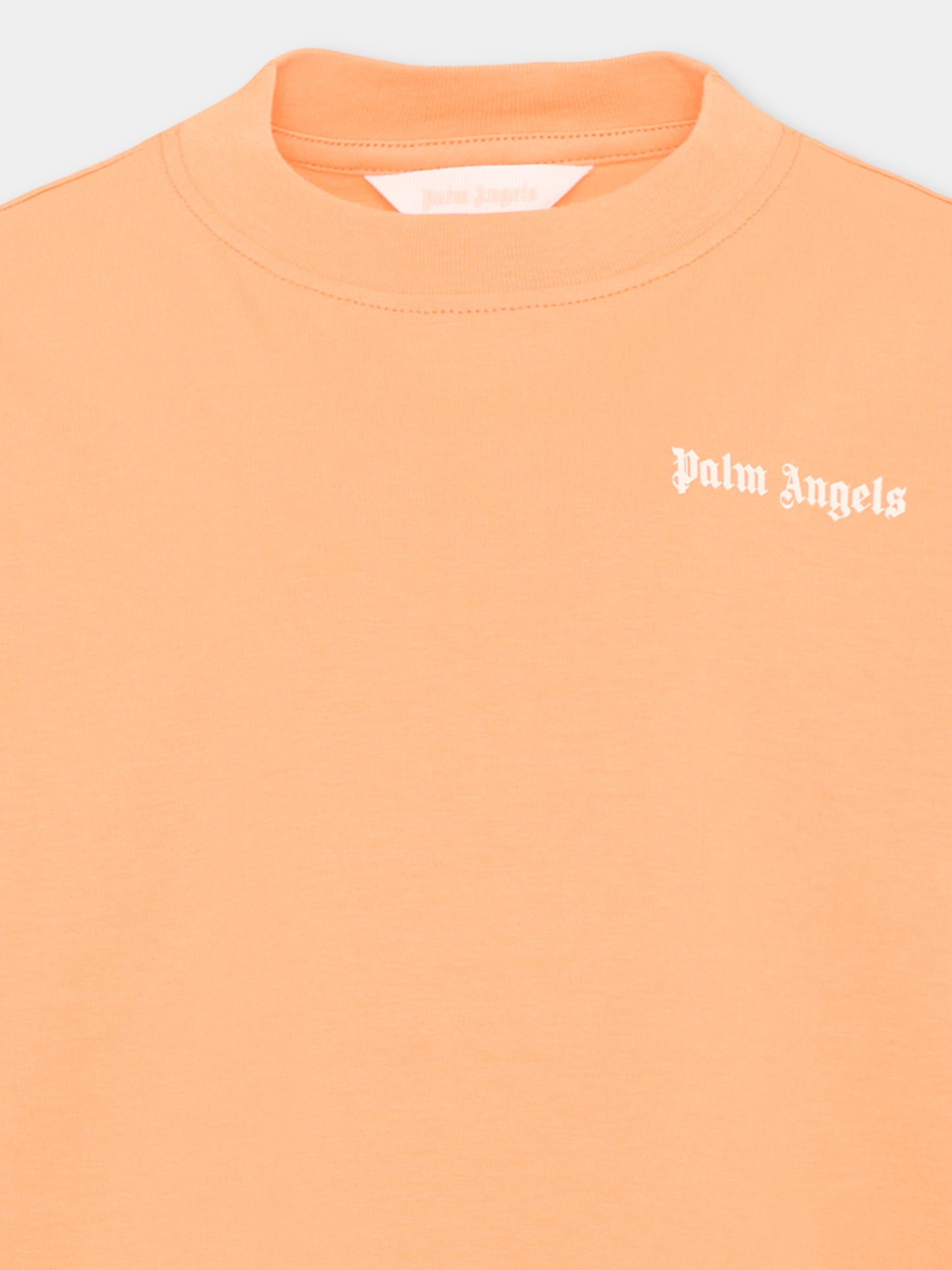 T-Shirt arancione Palm Angels per bambino,Palm Angels,PBAA003S26JER002 030