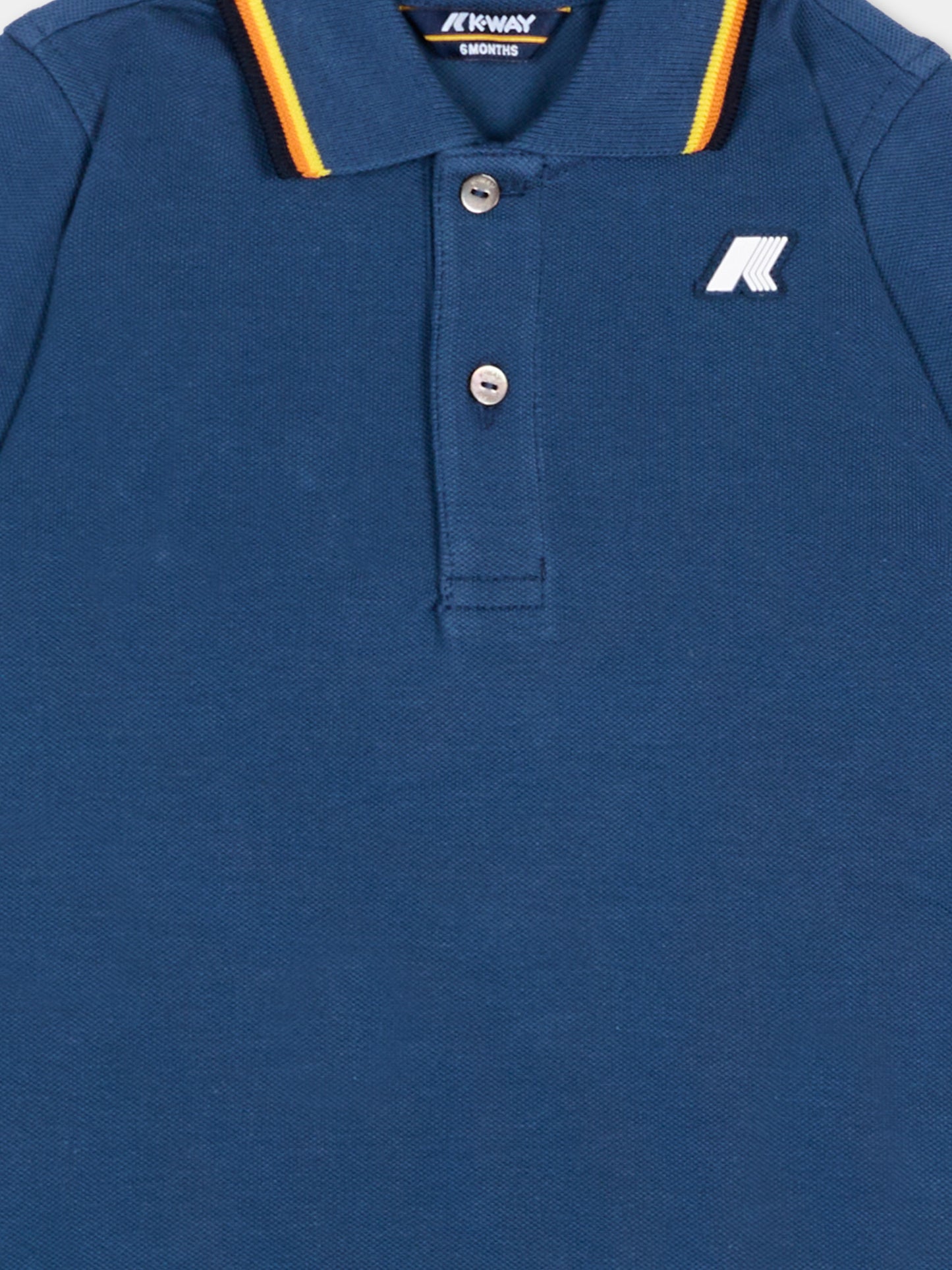 Tutina blu polo per neonati,K-way,K71373W B67