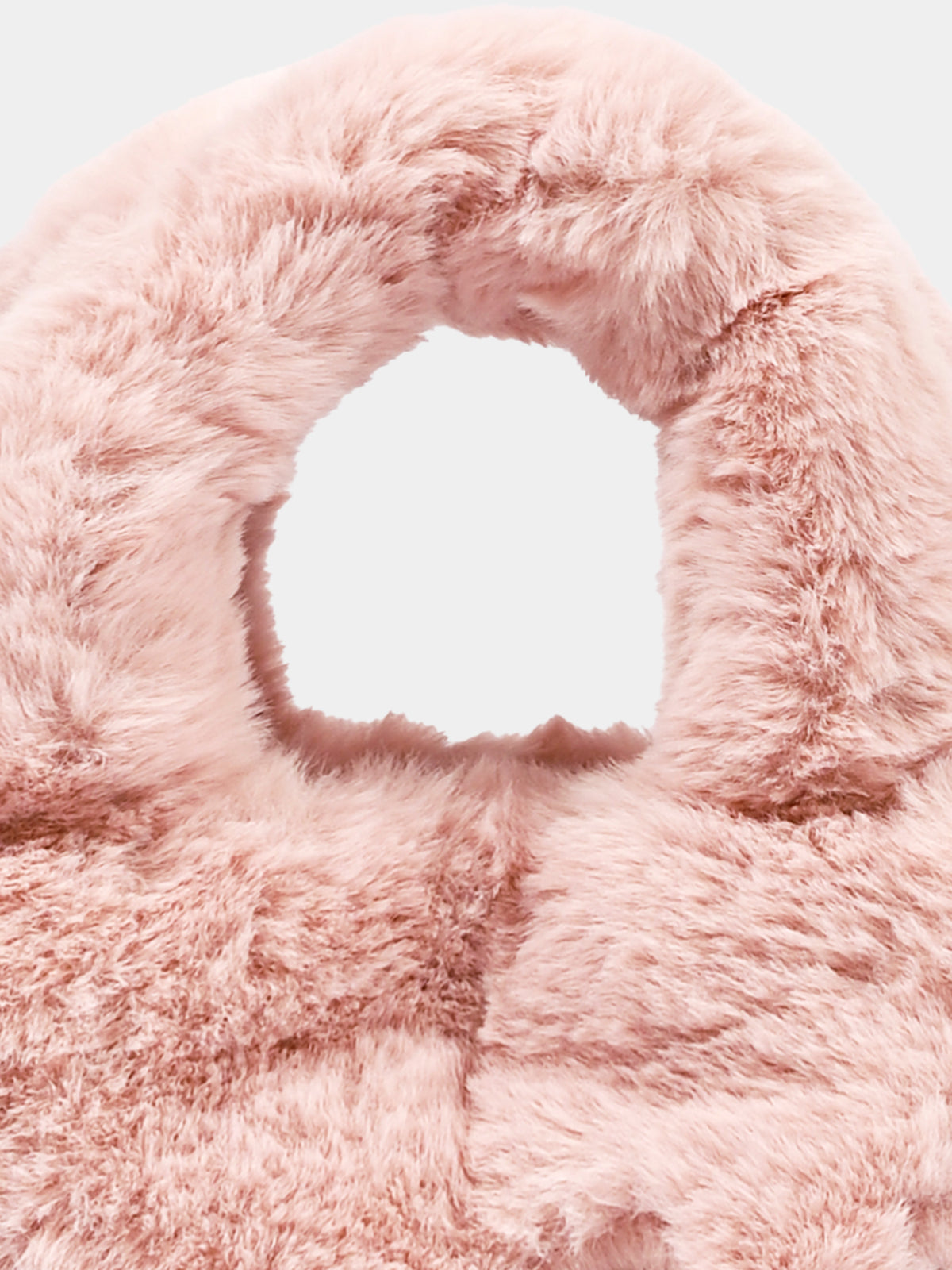 Borsa rosa Vanity Mini Soft Fur per bambina,Mc2 Saint Barth,VAMI021 01975M