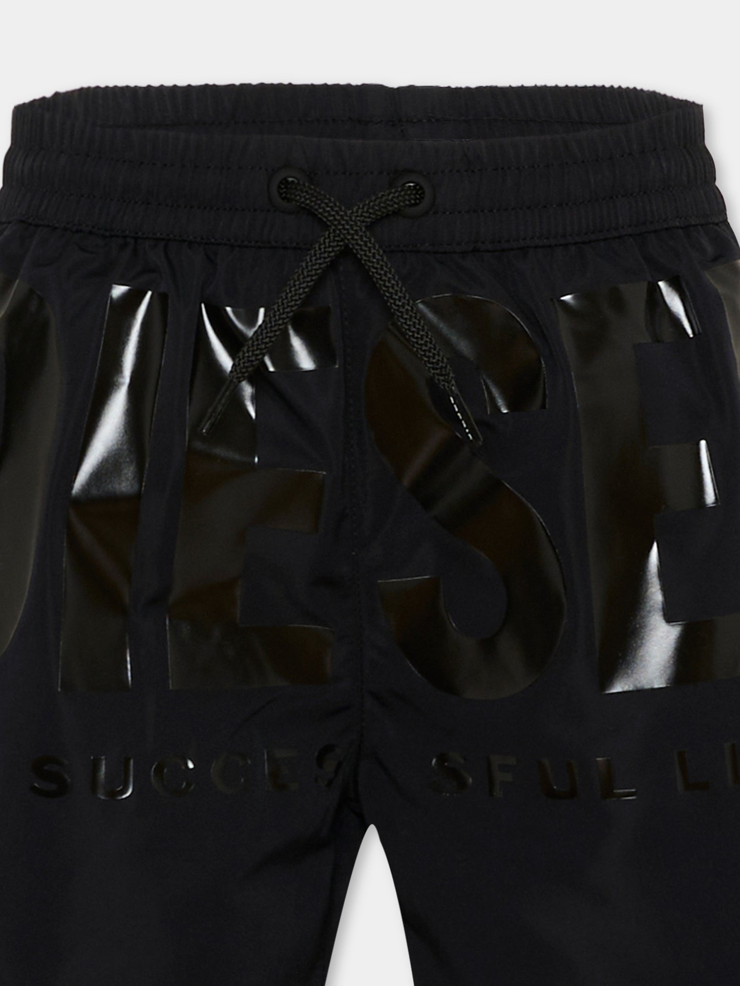 Boxer mare nero per bambino con logo,Diesel,J02292 KXBPB K900