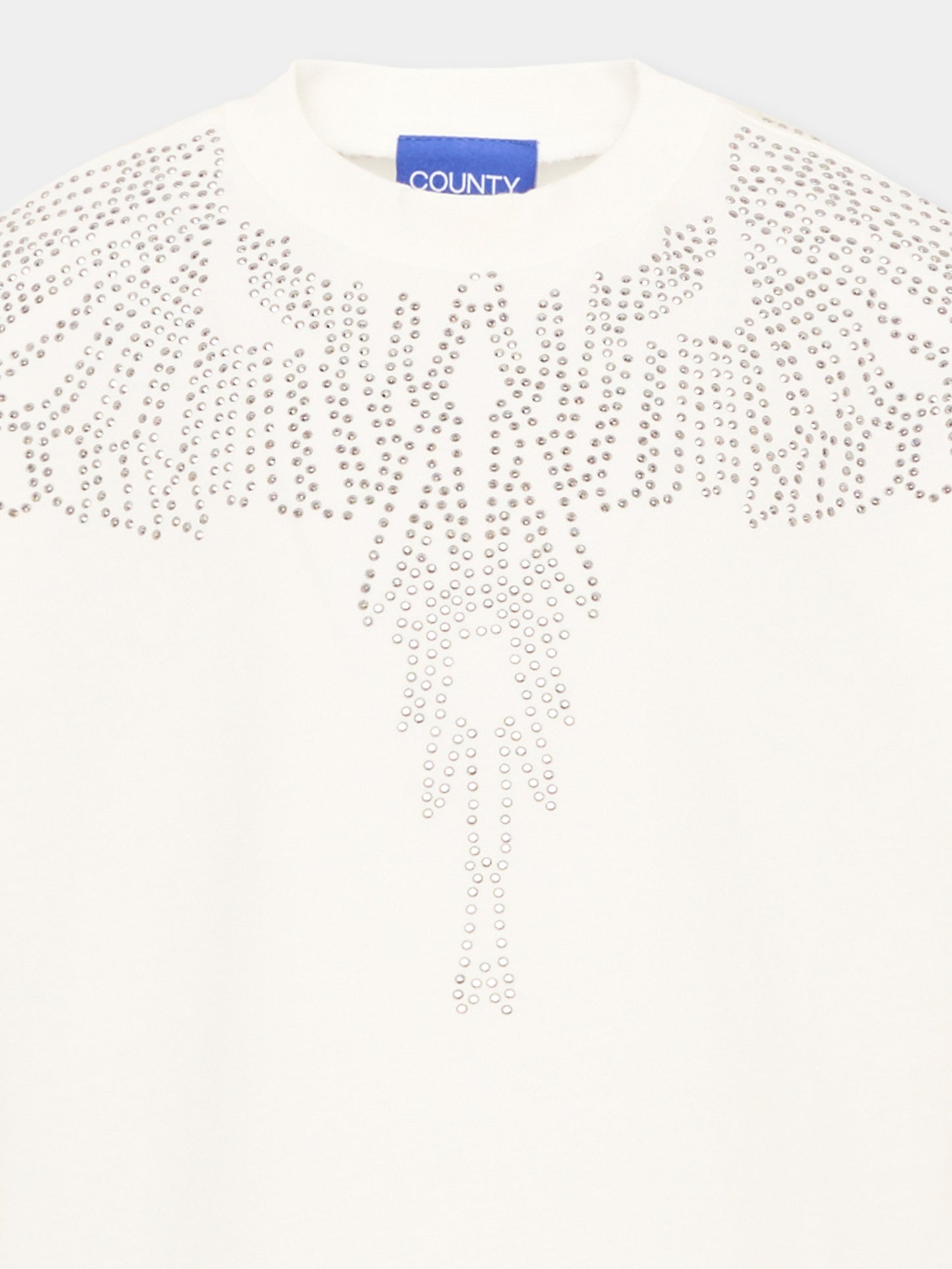T-Shirt avorio per bambina con ali,County Of Milan Kids,F5CMJGTH013 002
