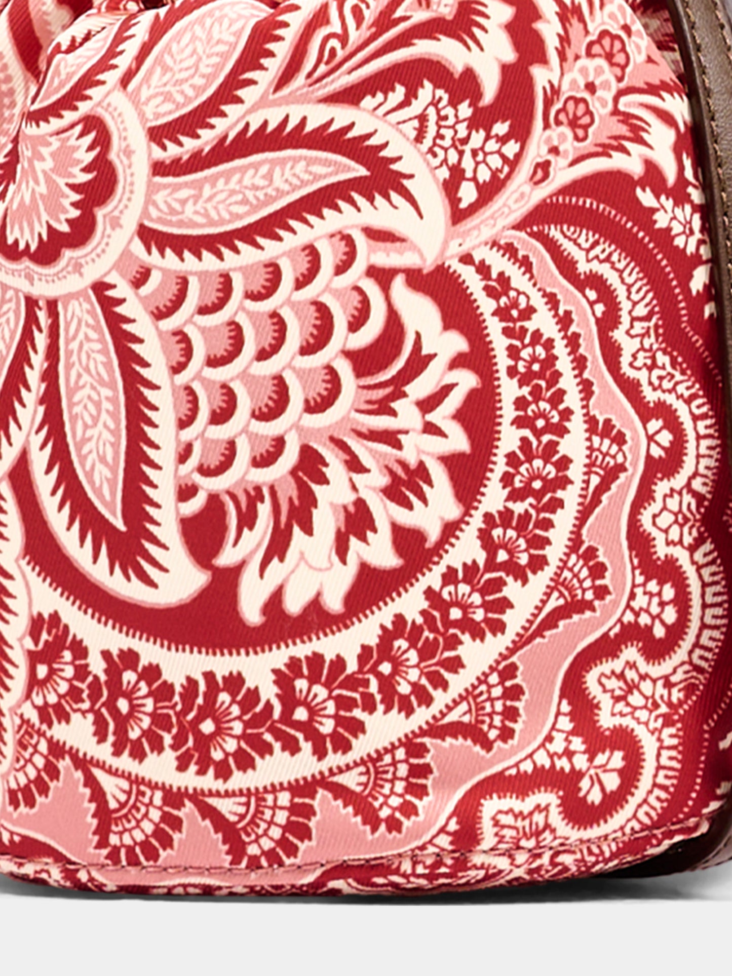 Borsa casual bordeaux per bambina con stampa paisley,Etro,GX0B08 N0369 416RS