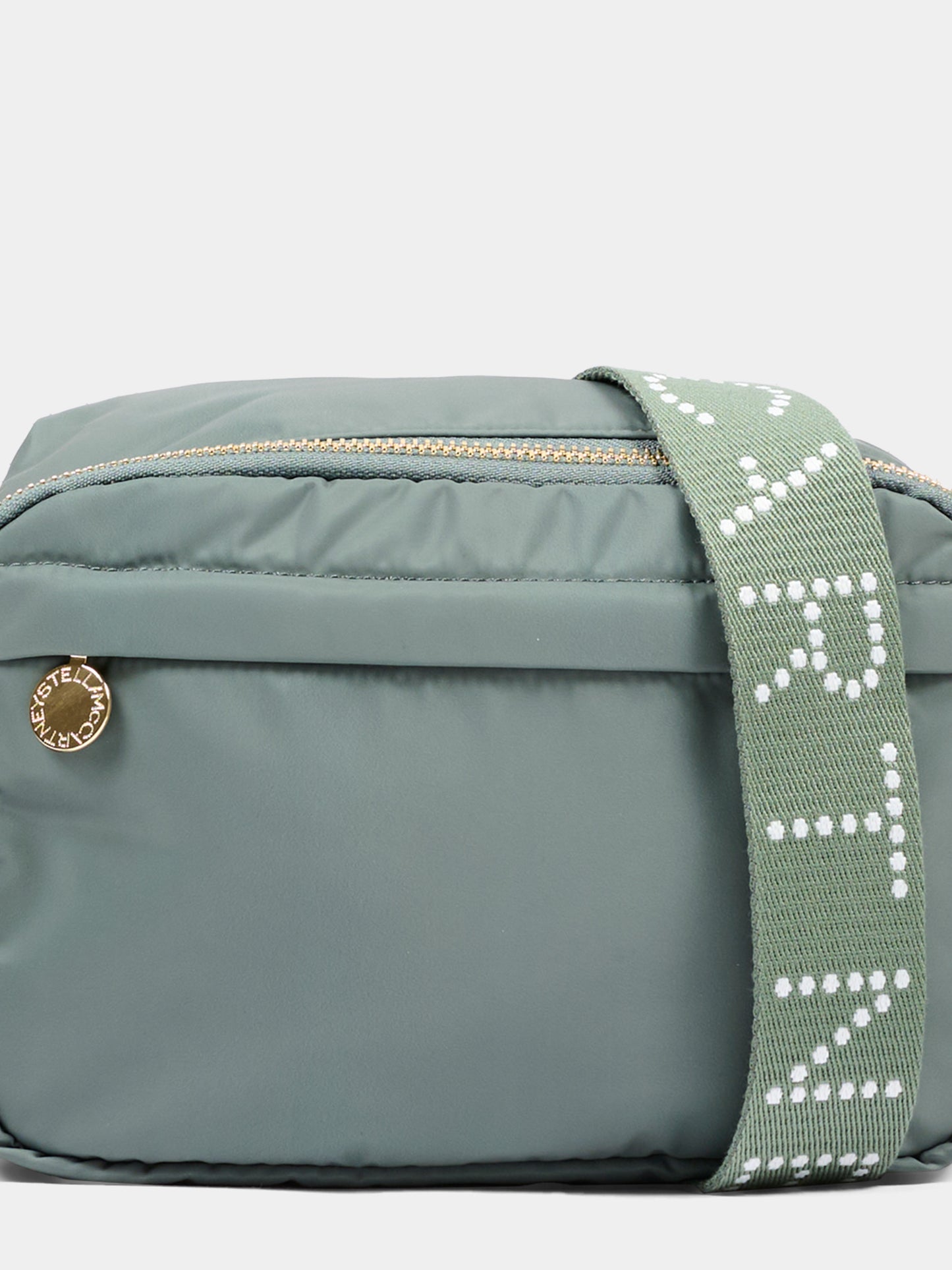 Borsa verde per bambina con logo,Stella Mccartney Kids,TX0558 Z0537 760