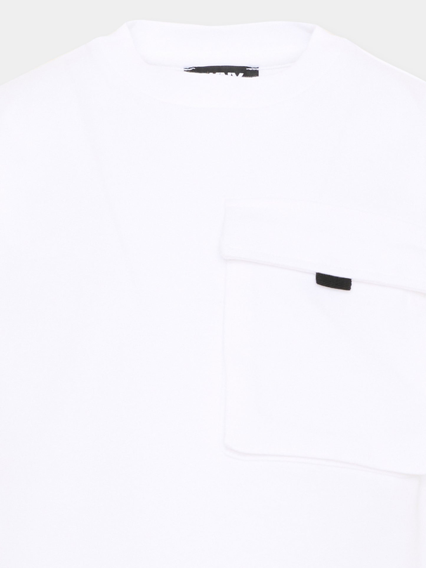 T-Shirt bianca per bambino con logo,Dkny,D62545 10P
