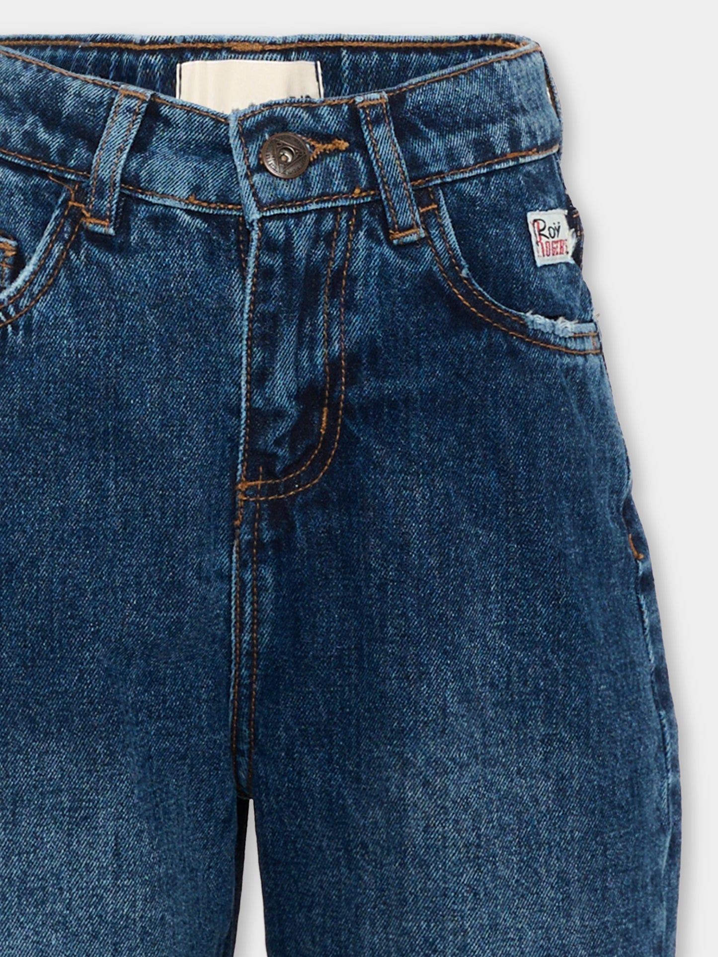 Jeans denim per bambino,Roy Roger's Kids,RG146 0 7012