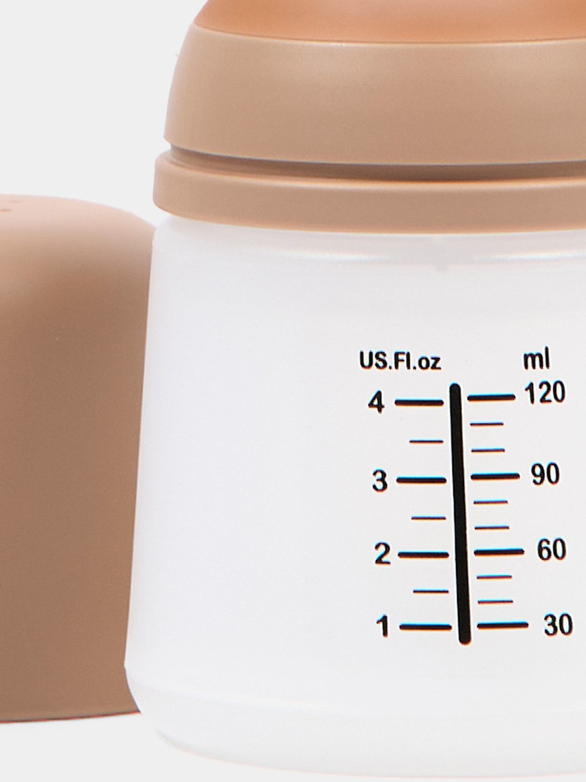 ZERØ.ZERØ Anti-Colic Bottle Adjustable Flow 120 ml Brown for Newborn