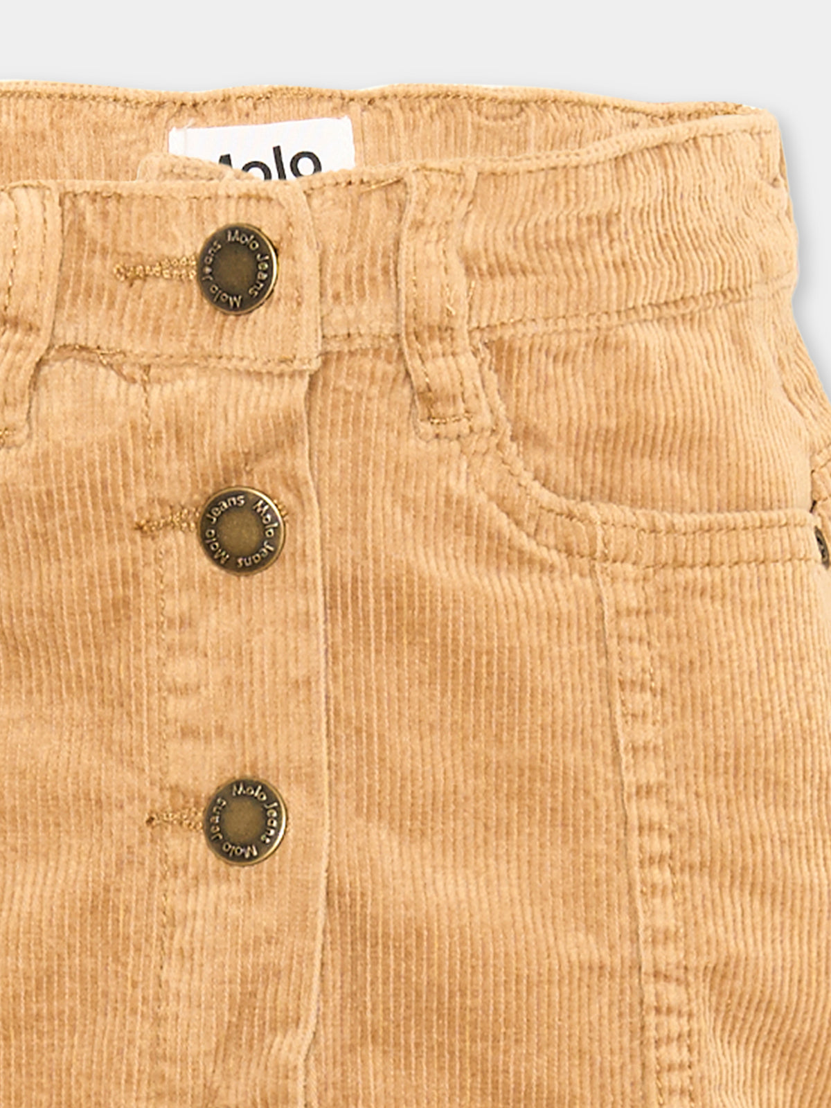 Gonna beige Bera per bambina,Molo,2W25D108 5510