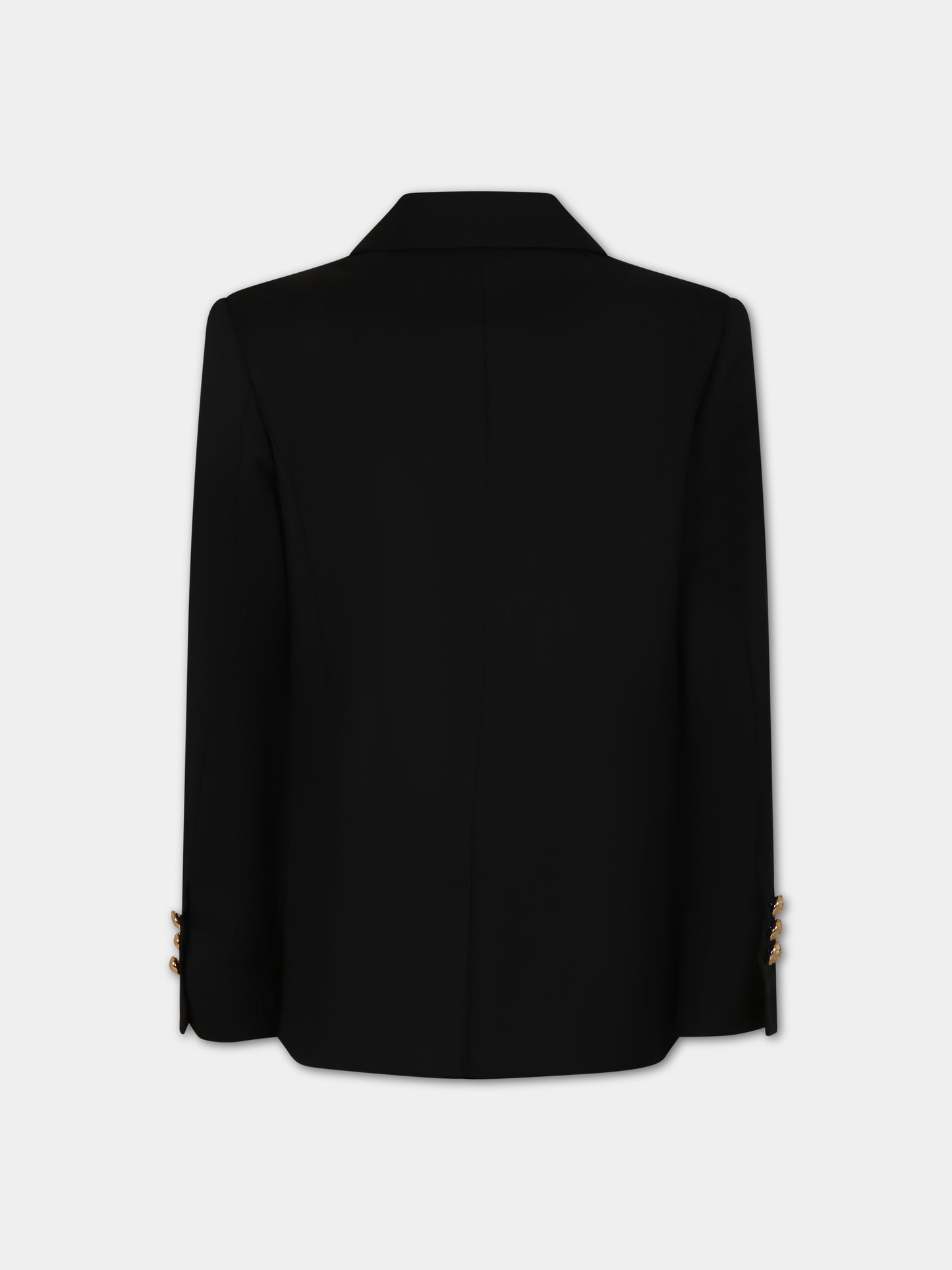 Giacca nera per bambino,Balmain Kids,BT2Q04 I0089 930OR