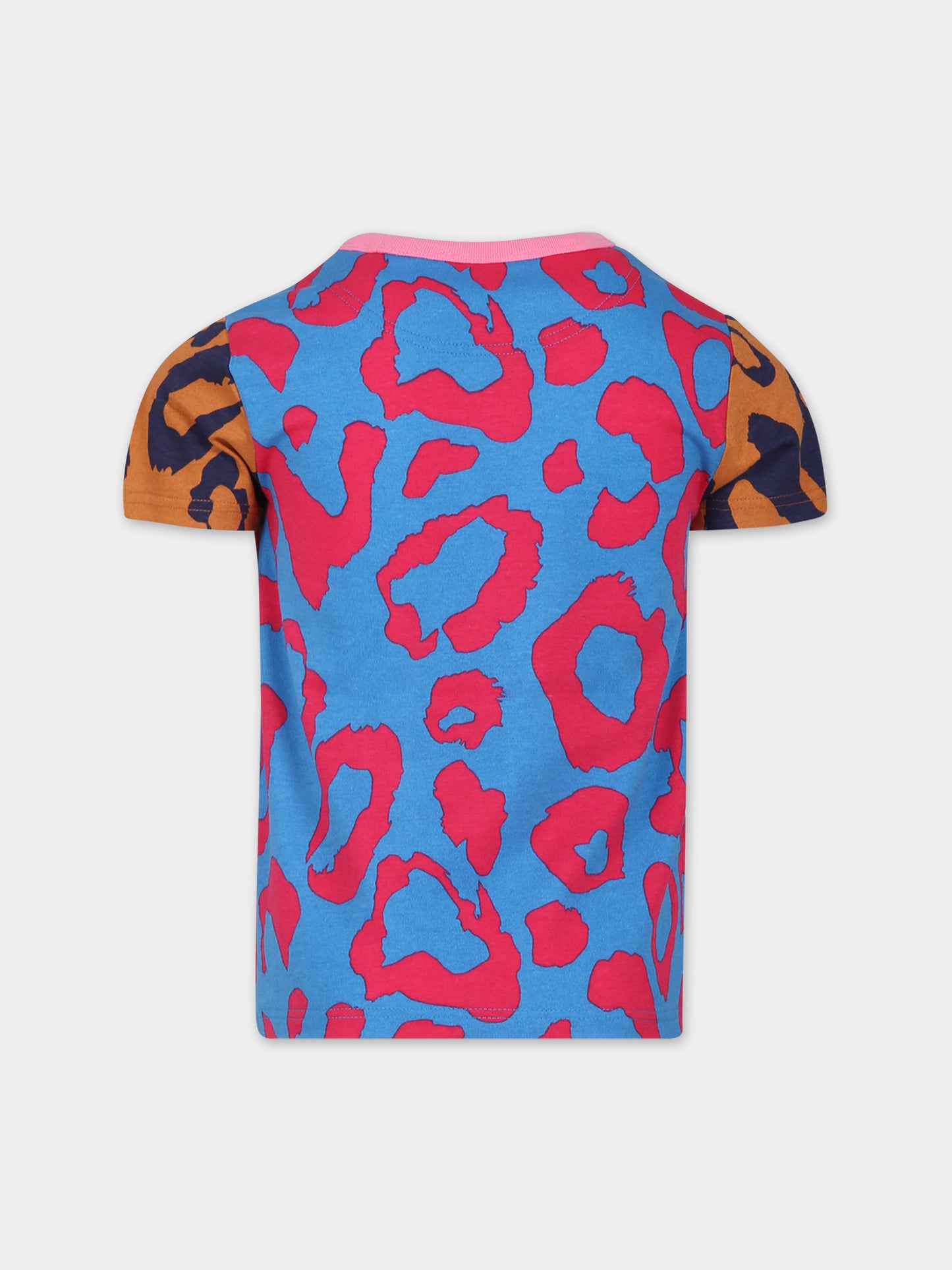 T-shirt animalier per bambina,Little Marc Jacobs,W15671 Z41
