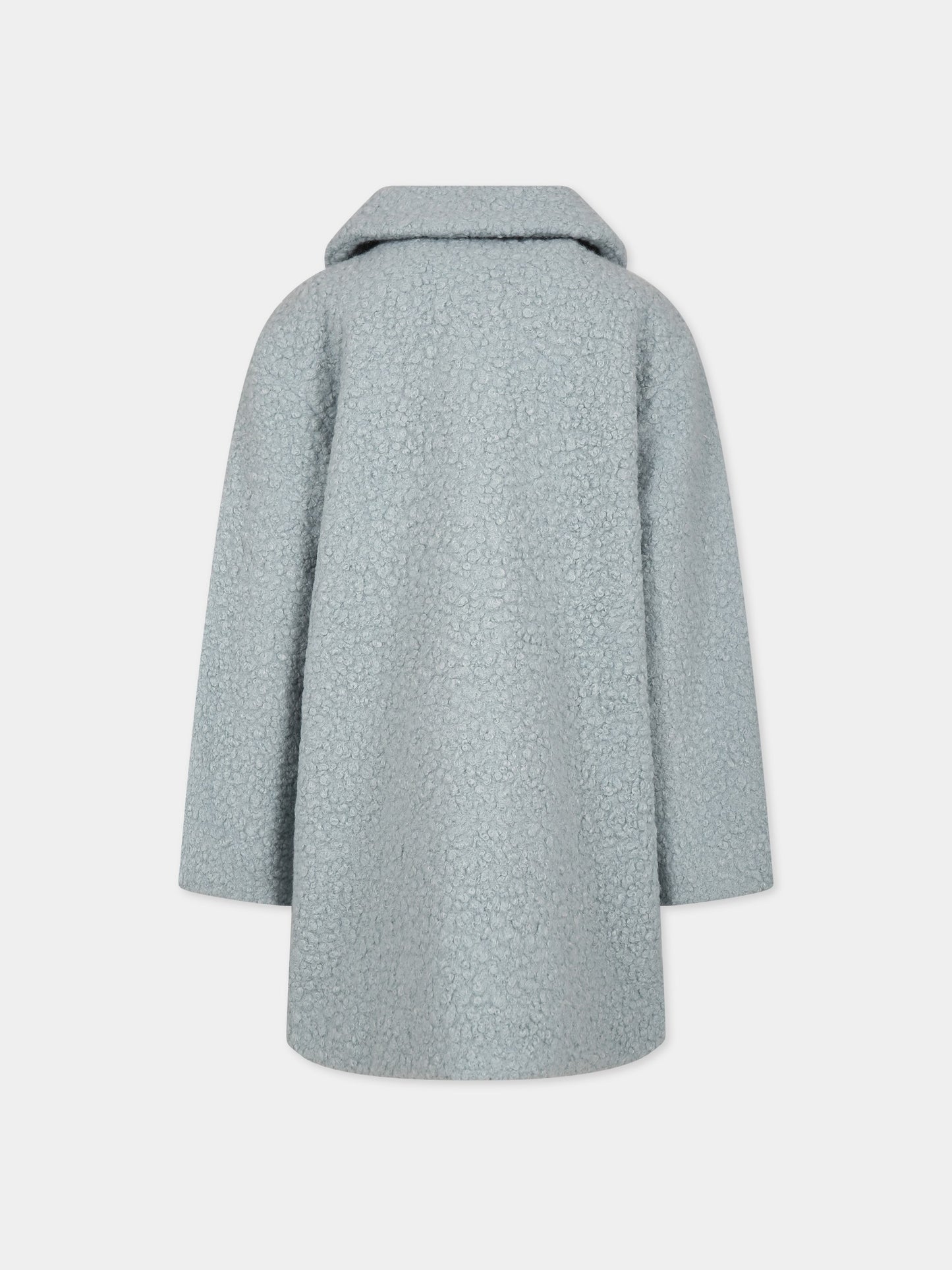 Cappotto celeste per bambina,Molo,5W23M330 8771