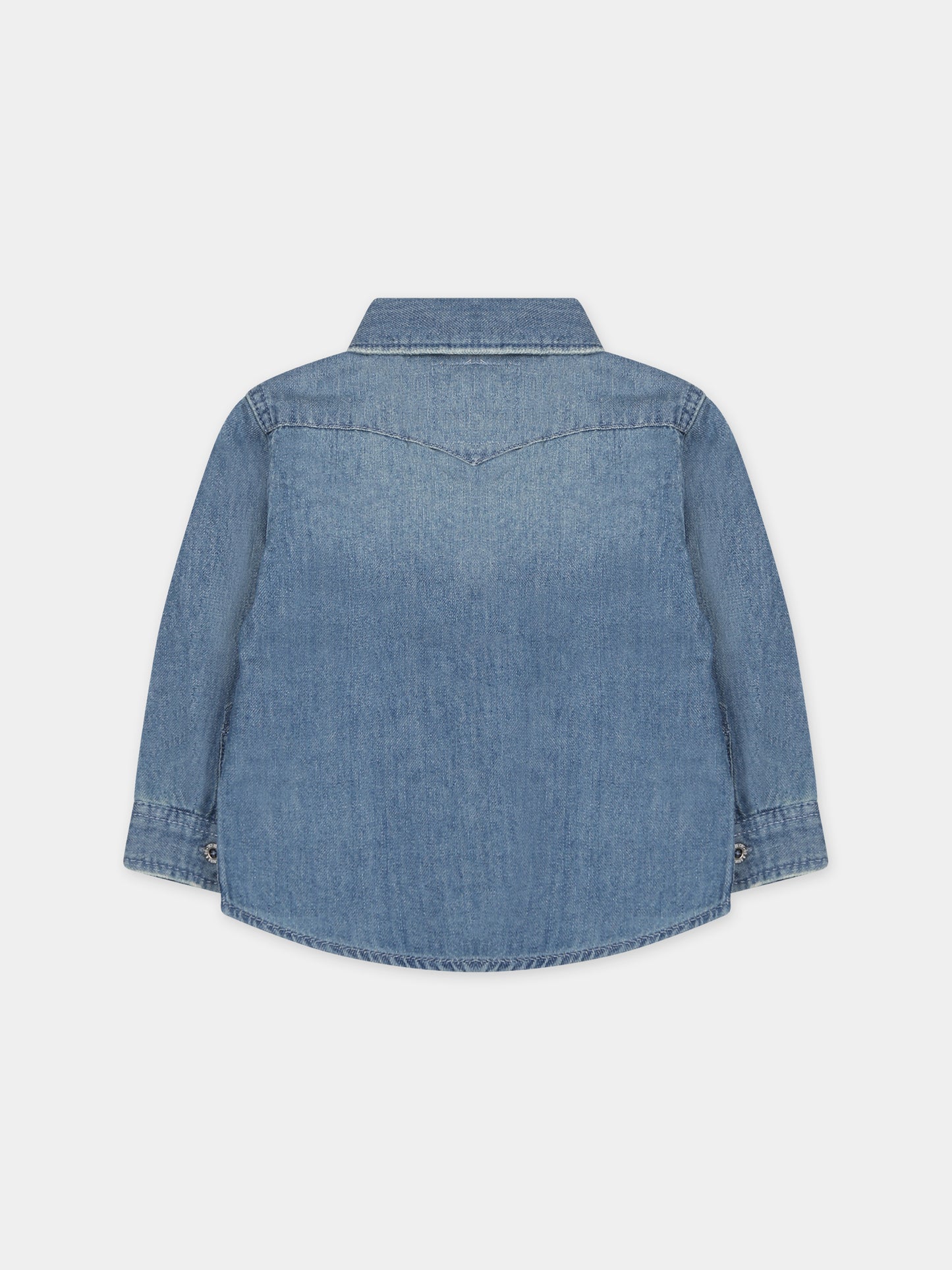 Camicia in denim per neonato,Levi's Kids,23WMLK6E6866 M28