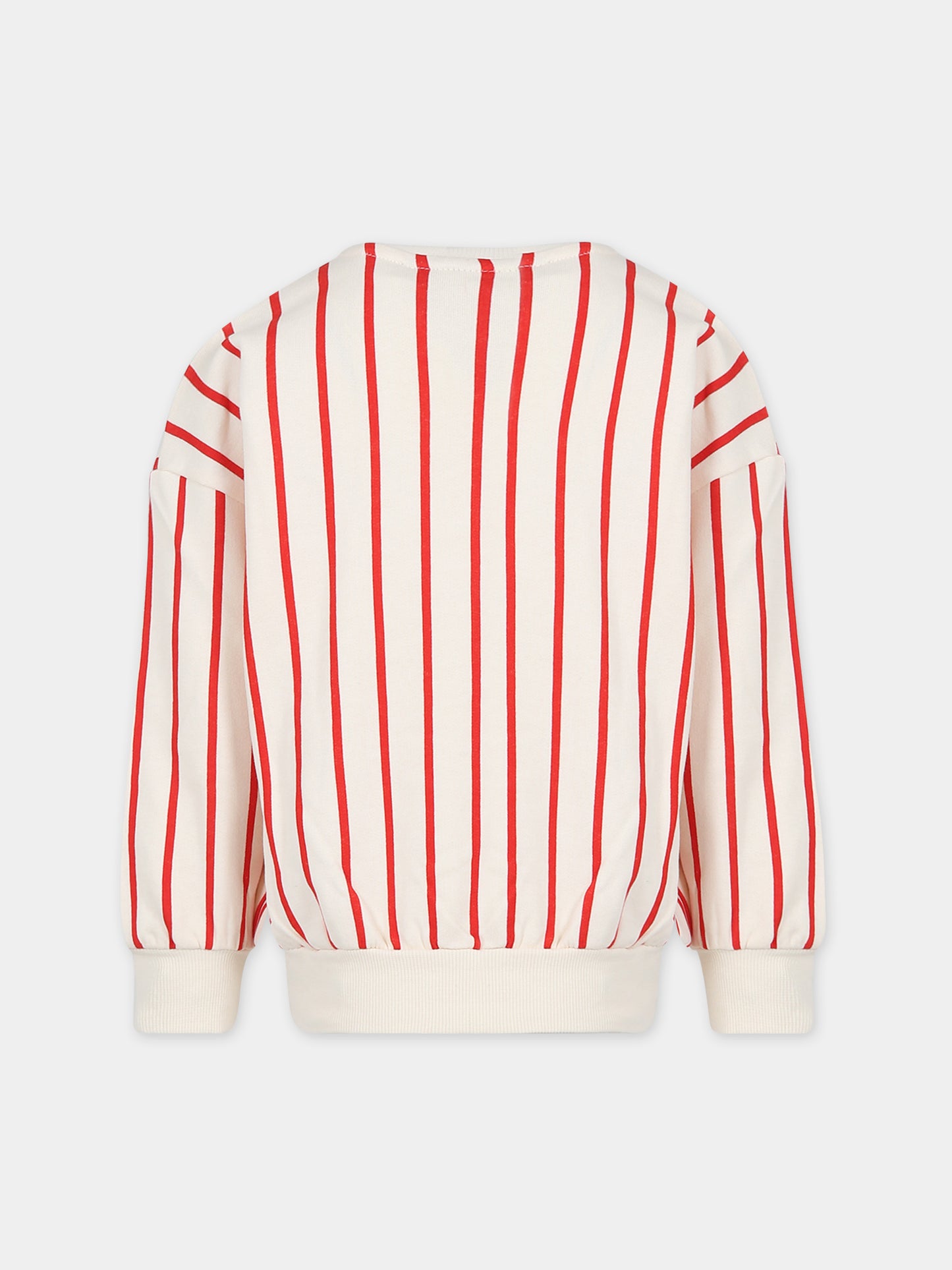 Felpa avorio per bambini con stampa frutta,Mini Rodini,2372014900