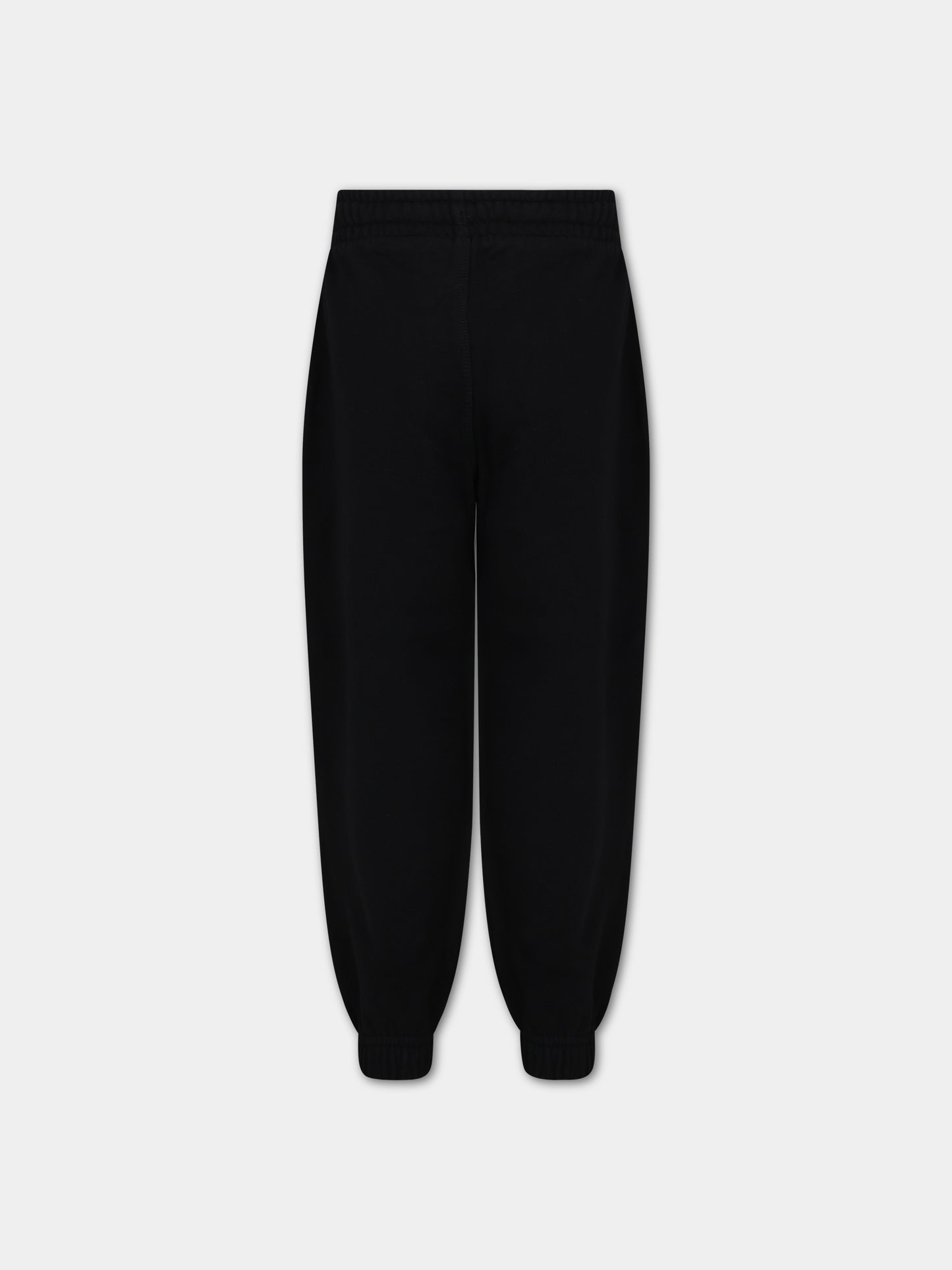 Pantaloni neri per bambino con logo,Off White,OBCH001F23FLE0021001