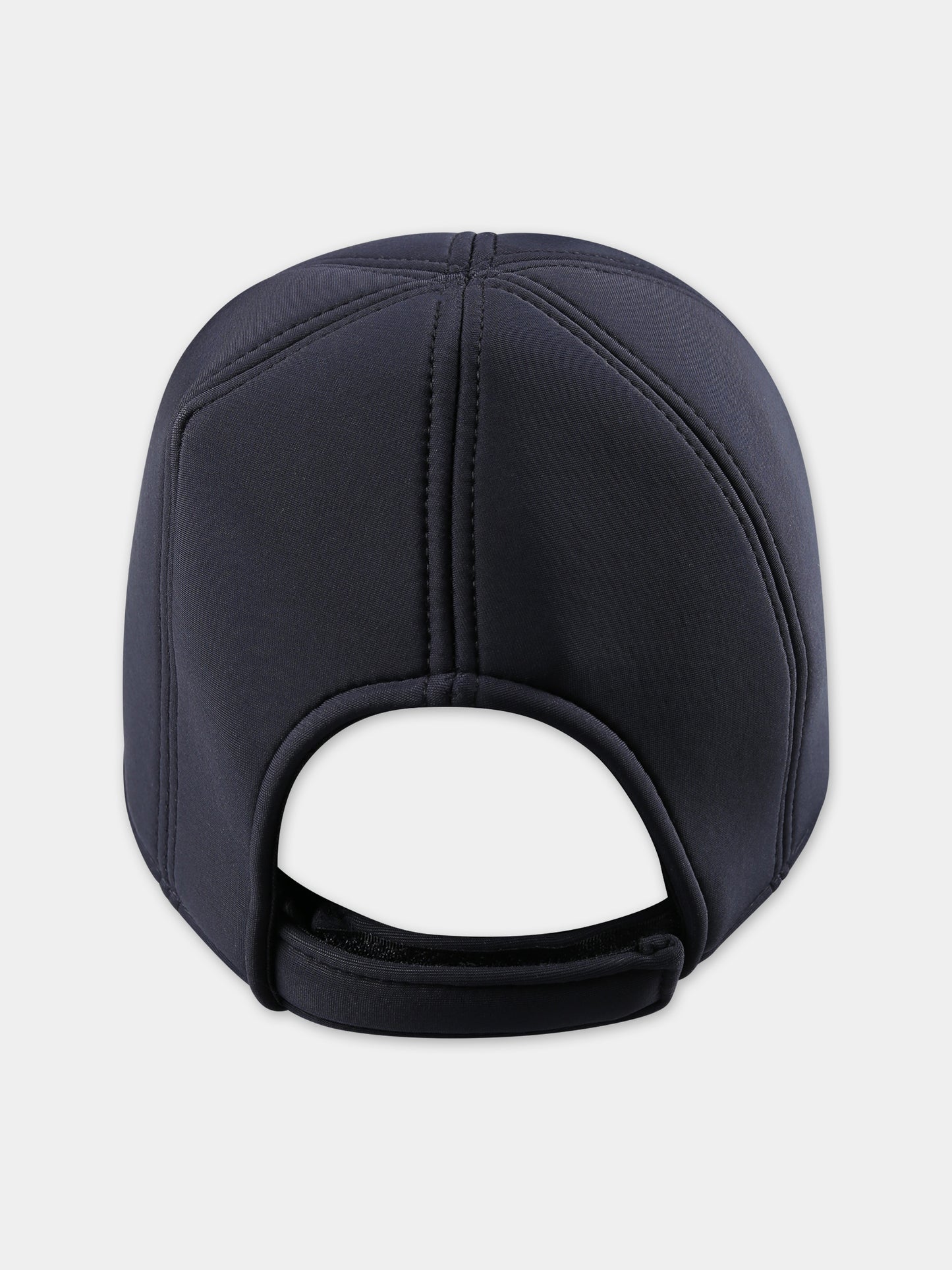 Cappello nero per bambina con logo,Douuod Kids,DT0P17 Z1827 930