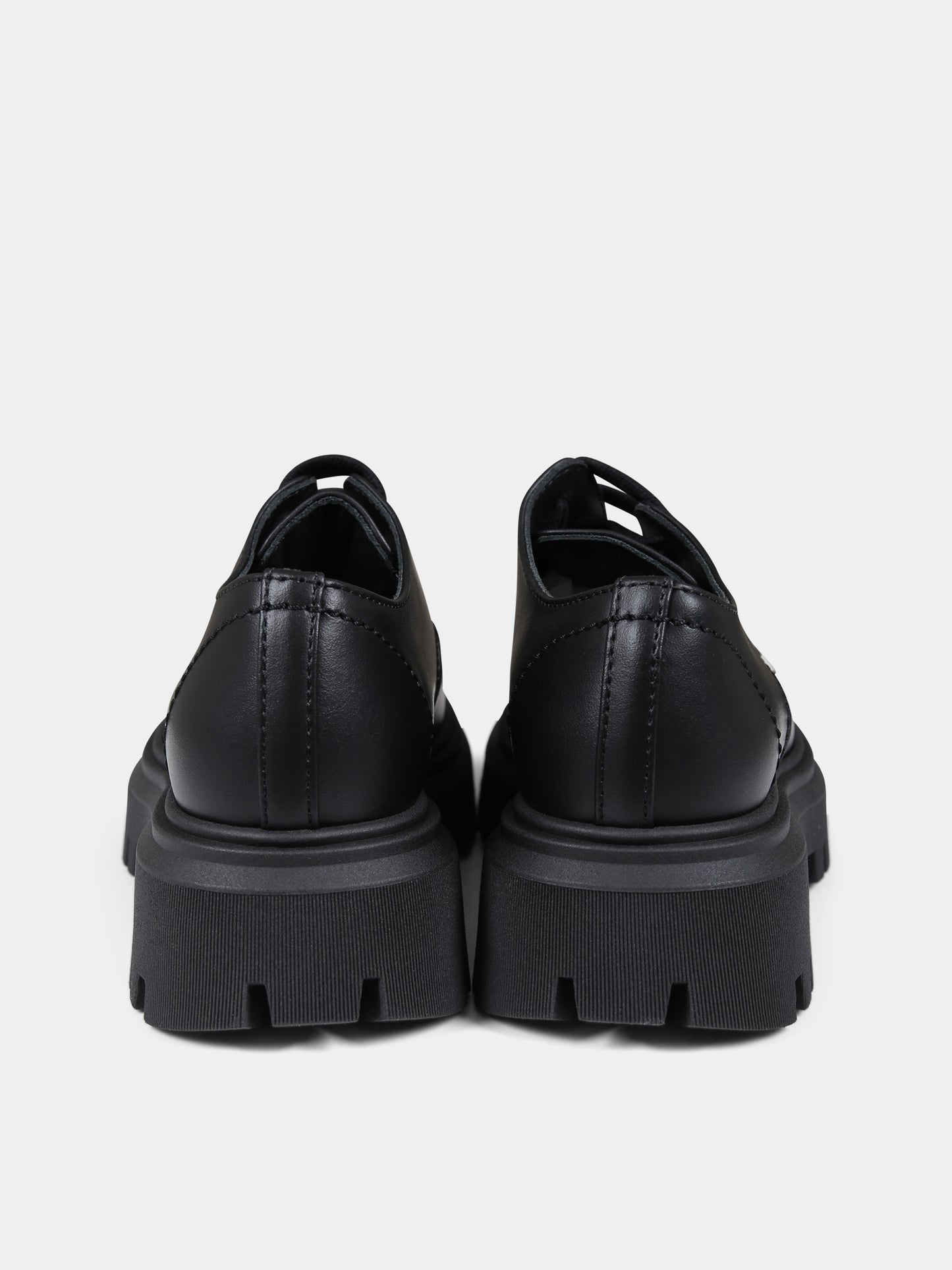 Stringate nere per bambini con logo,Marni Kids,75361 1