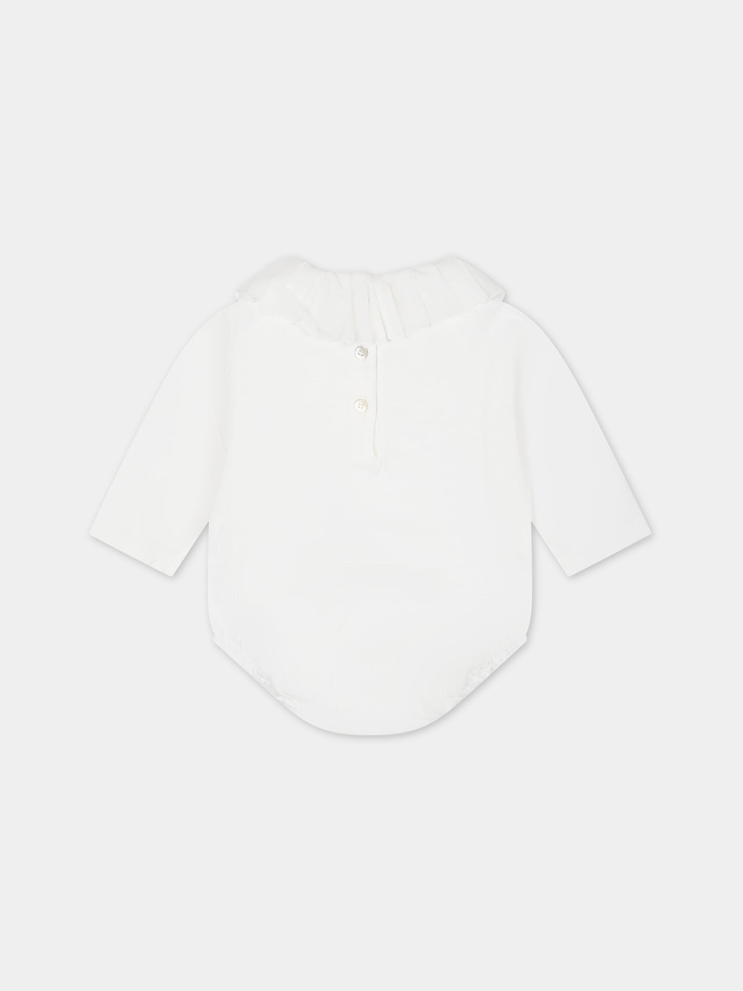 Camicia bianca per neonata,Zhoe & Tobiah,BCY2 1