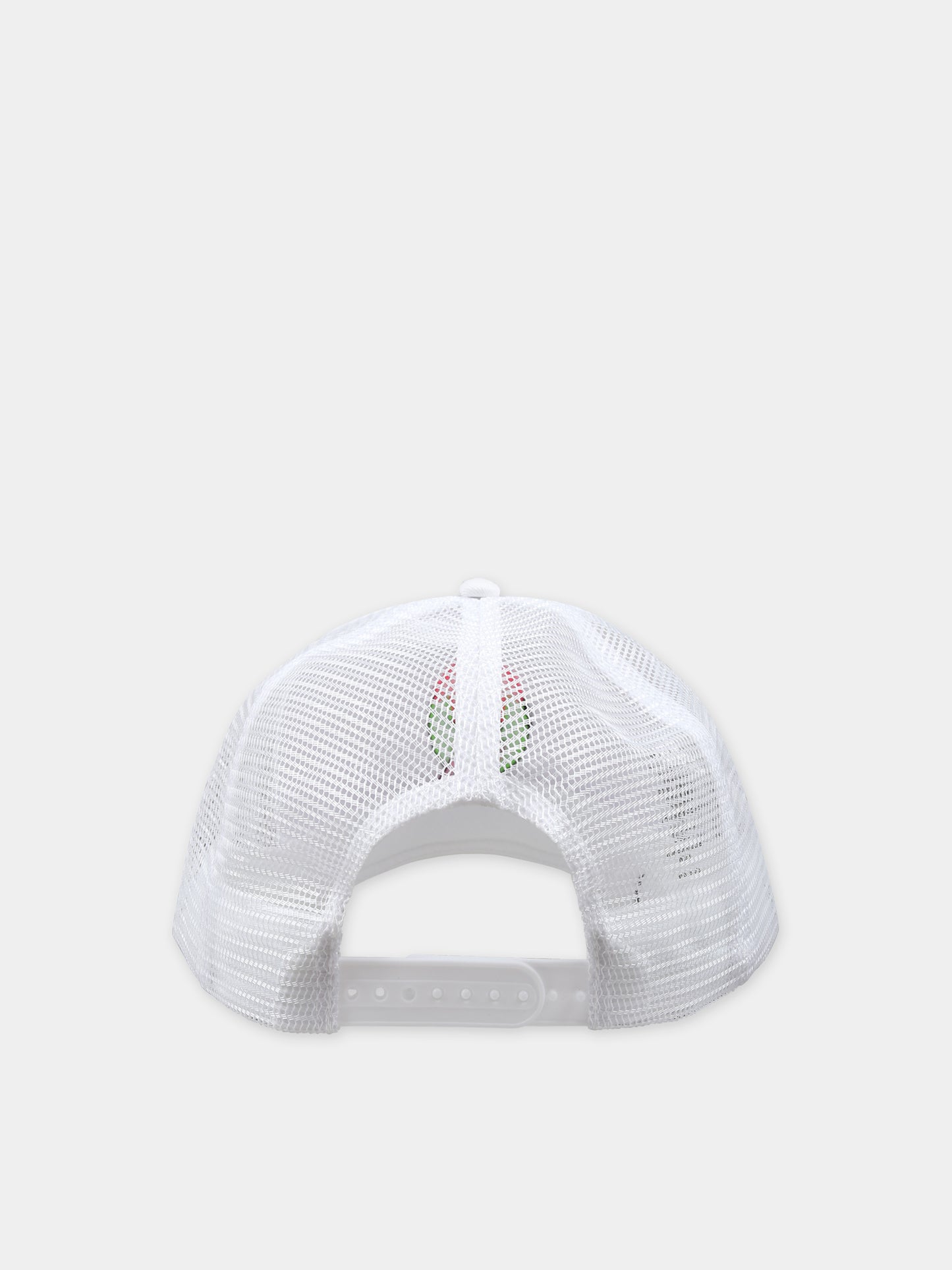 Cappello bianco per bambina con ricamo,Caroline Bosmans,AW23 9102 1000