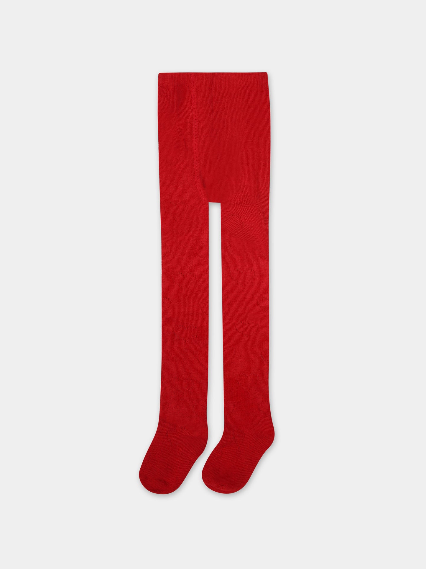 Collant rossi per neonata con cuori,Mayoral,10519 077